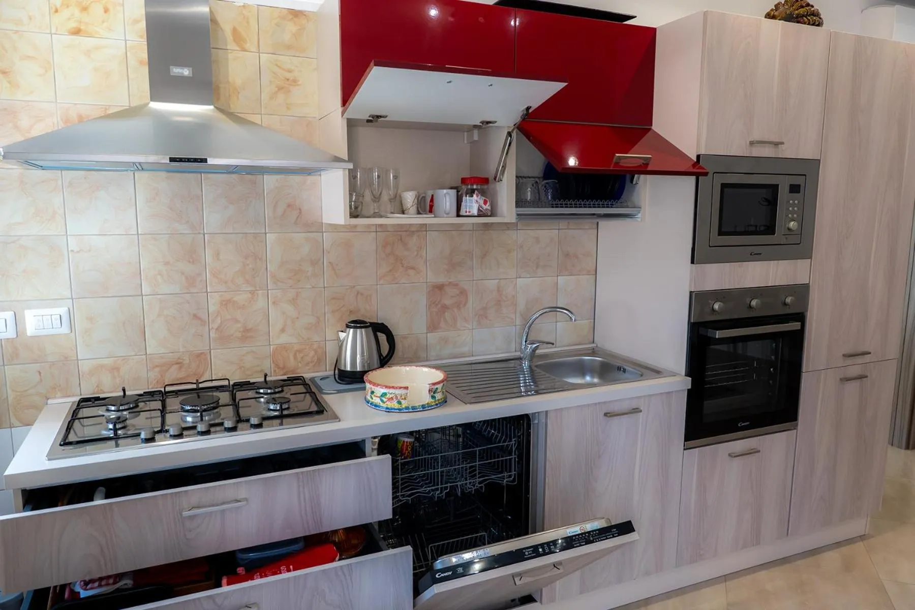 kitchen in La dimora dei ricci