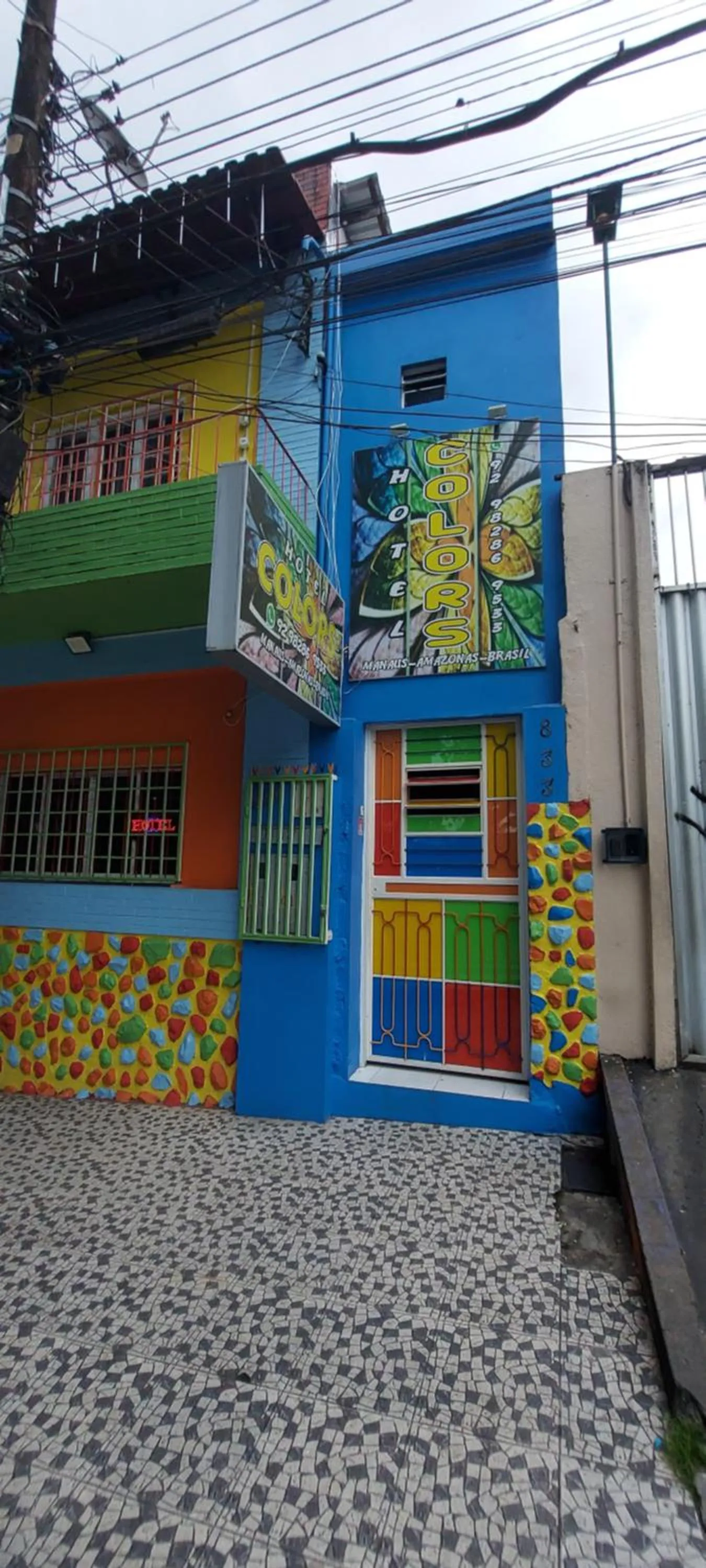Property building in Hotel Colors Manaus