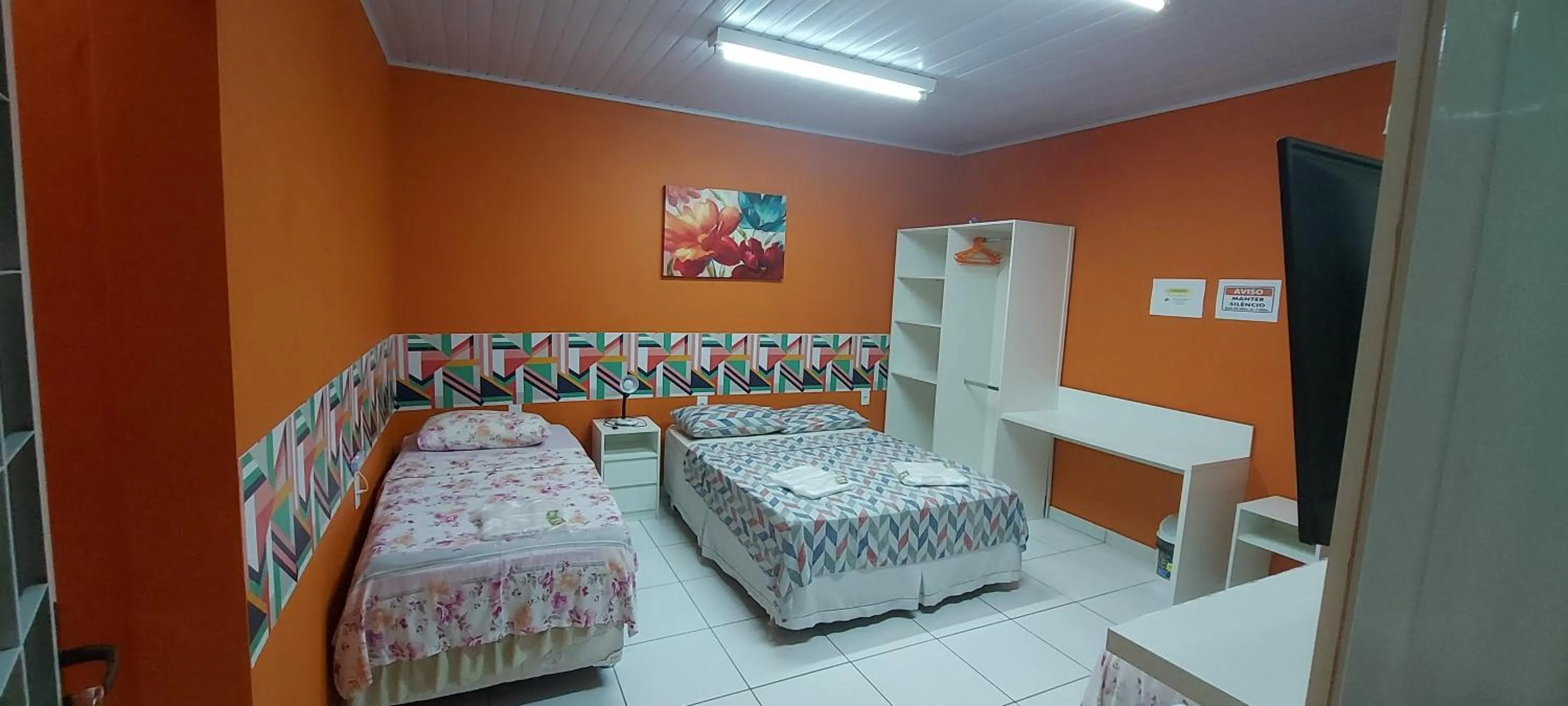 Bed in Hotel Colors Manaus