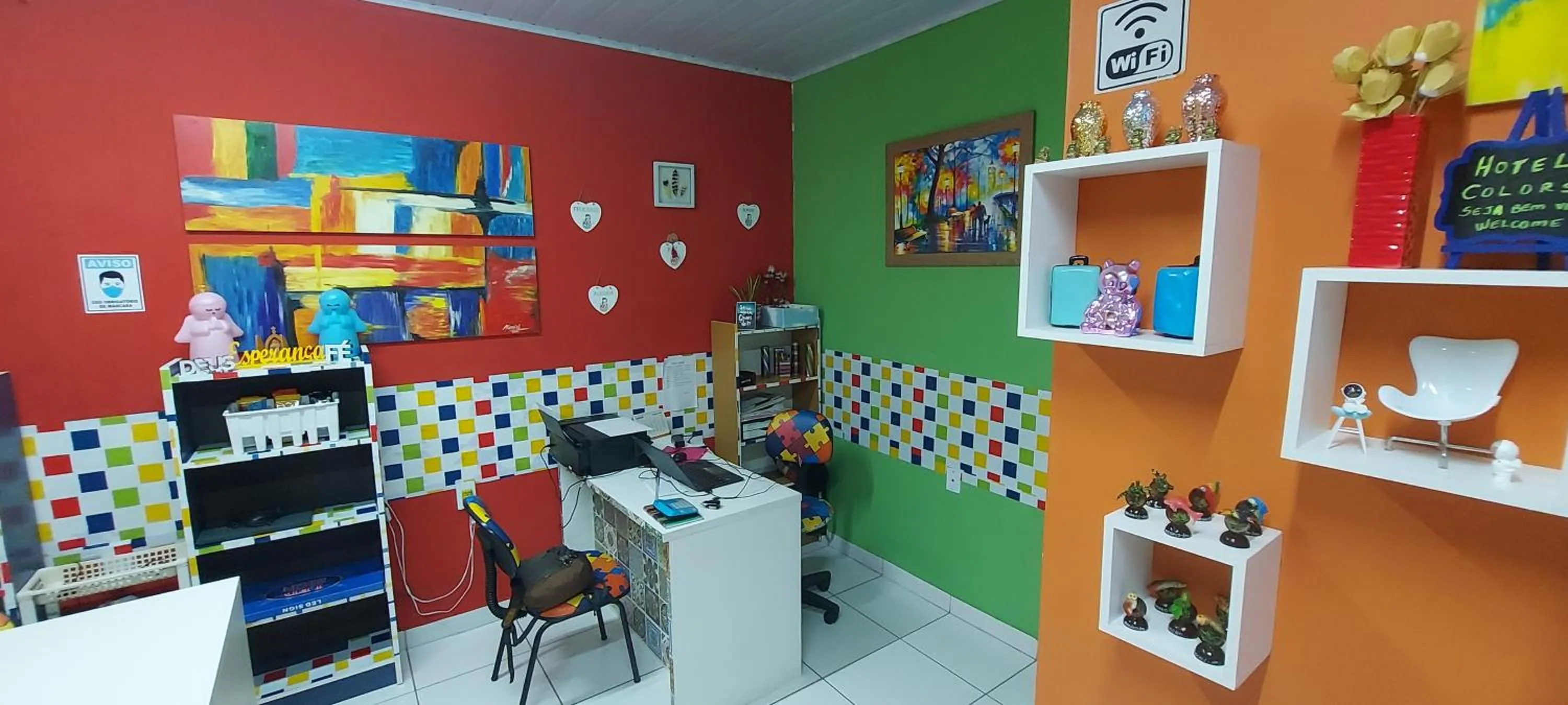 Lobby or reception in Hotel Colors Manaus