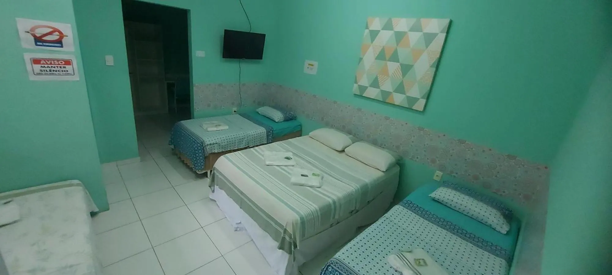 Photo of the whole room, Bed in Hotel Colors Manaus