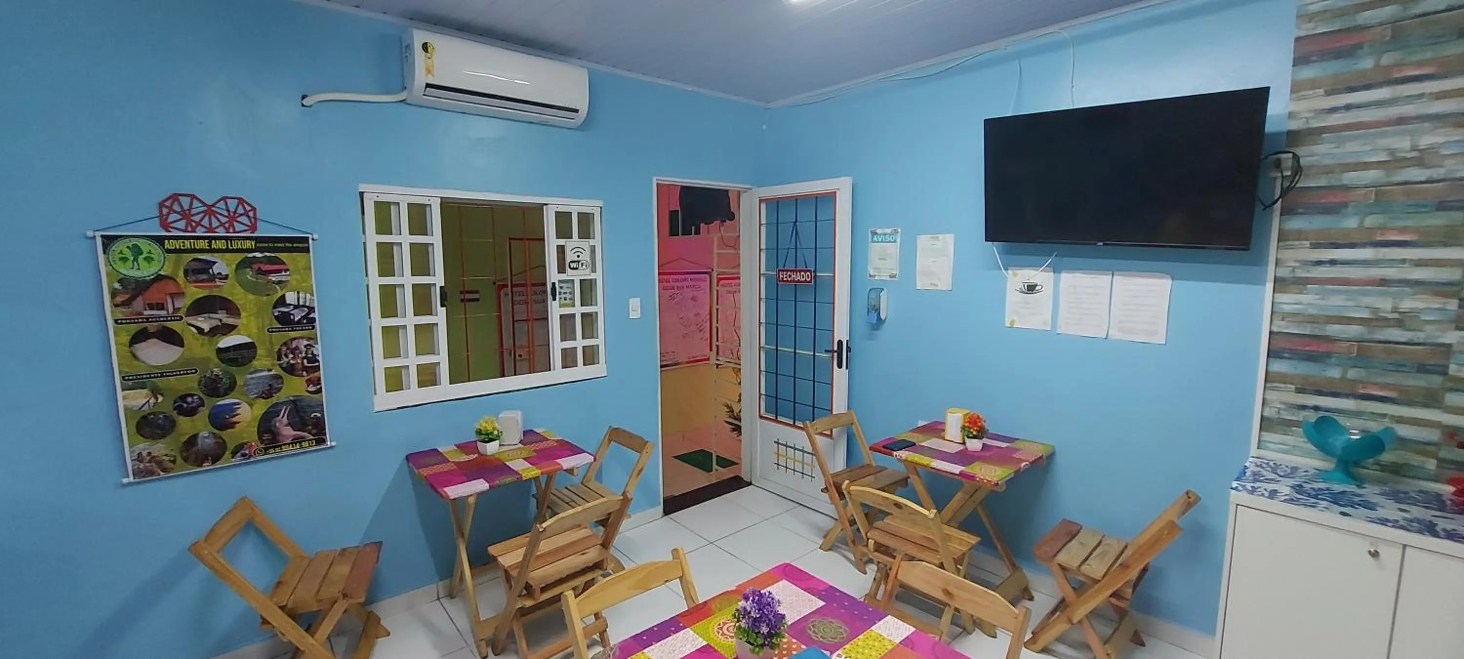 Dining area in Hotel Colors Manaus