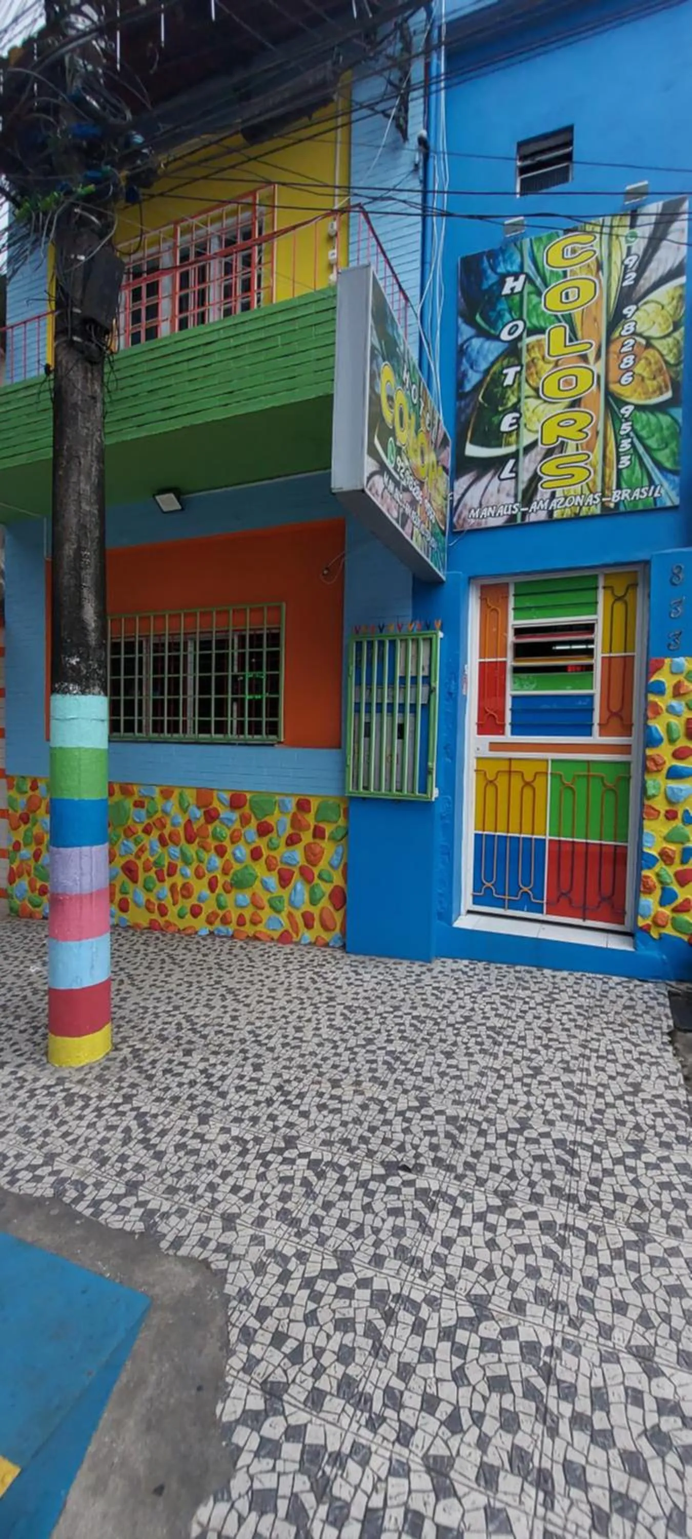 Property building in Hotel Colors Manaus