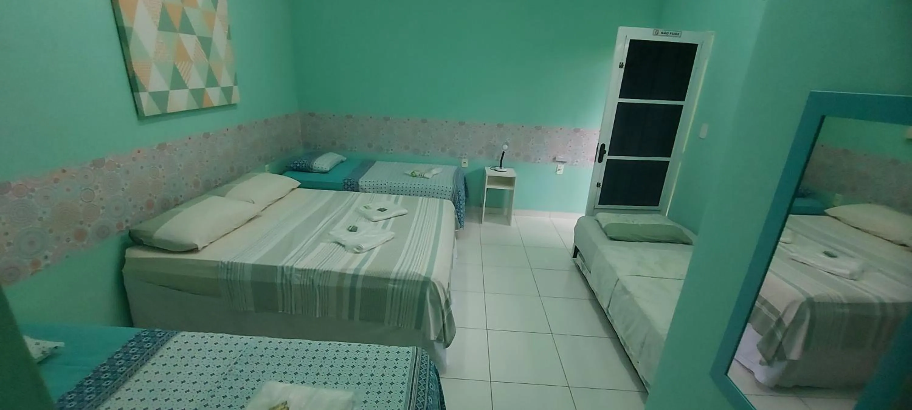 Photo of the whole room, Bed in Hotel Colors Manaus