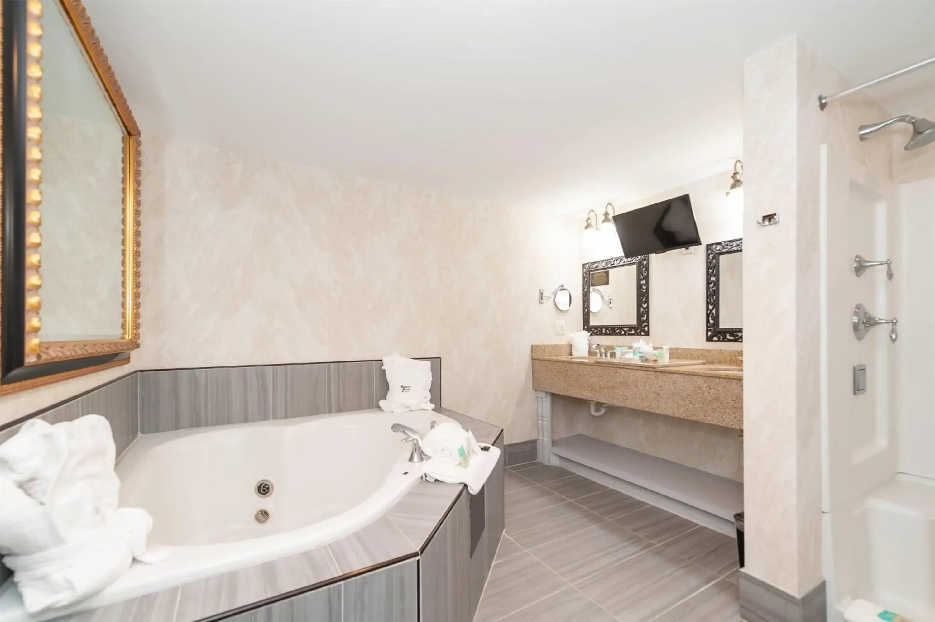 Photo of the whole room in Bellissimo Hotel, Trademark by Wyndham Near Foxwoods Casino Photo of the whole room in Bellissimo Hotel, Trademark by Wyndham Near Foxwoods Casino