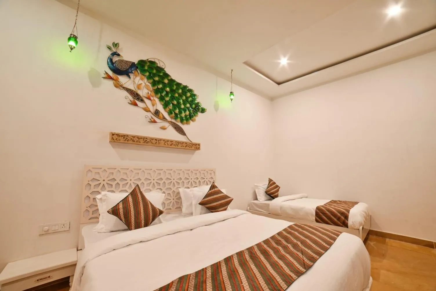 Bedroom, Bed in The Bheemgarh