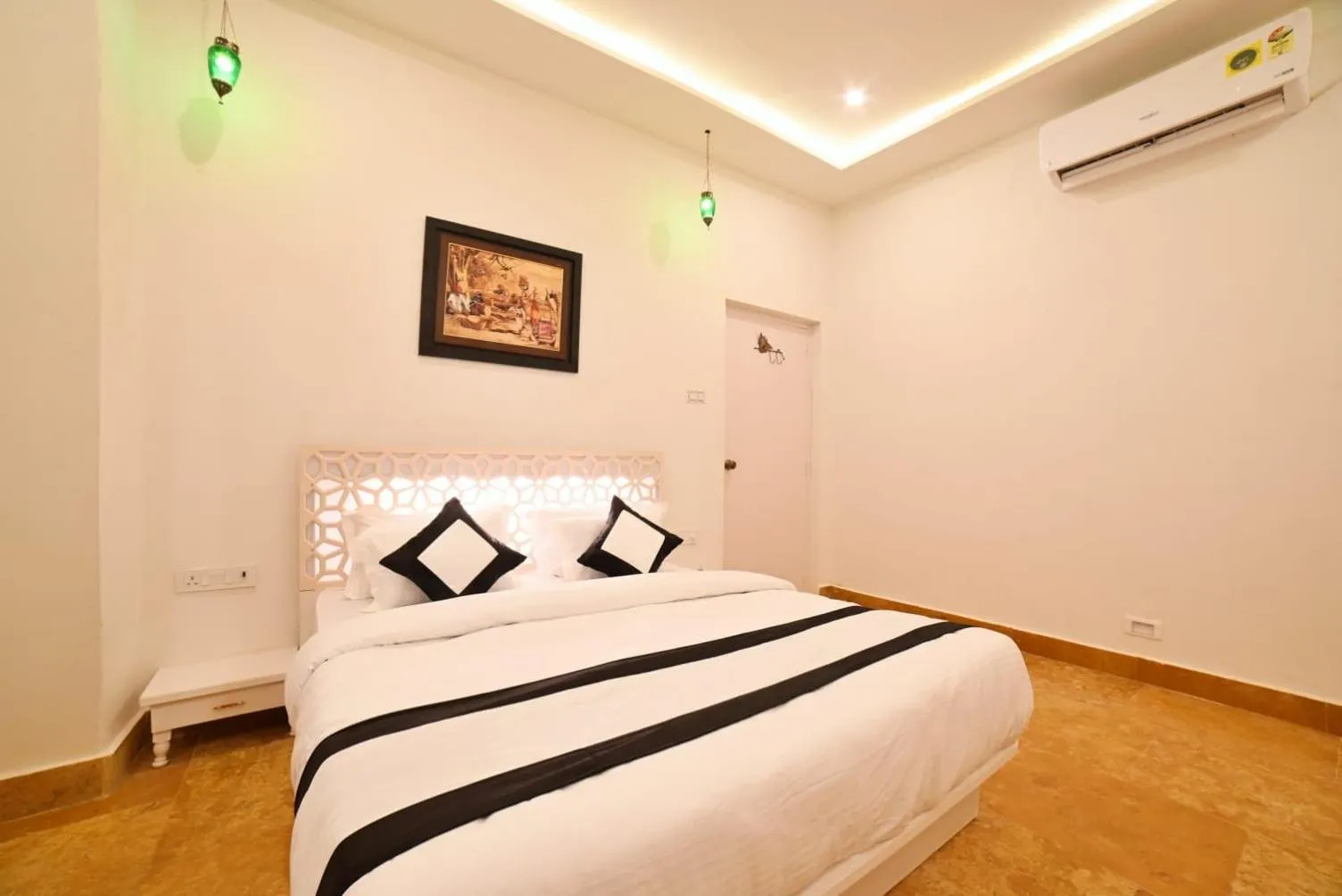 Bedroom, Bed in The Bheemgarh