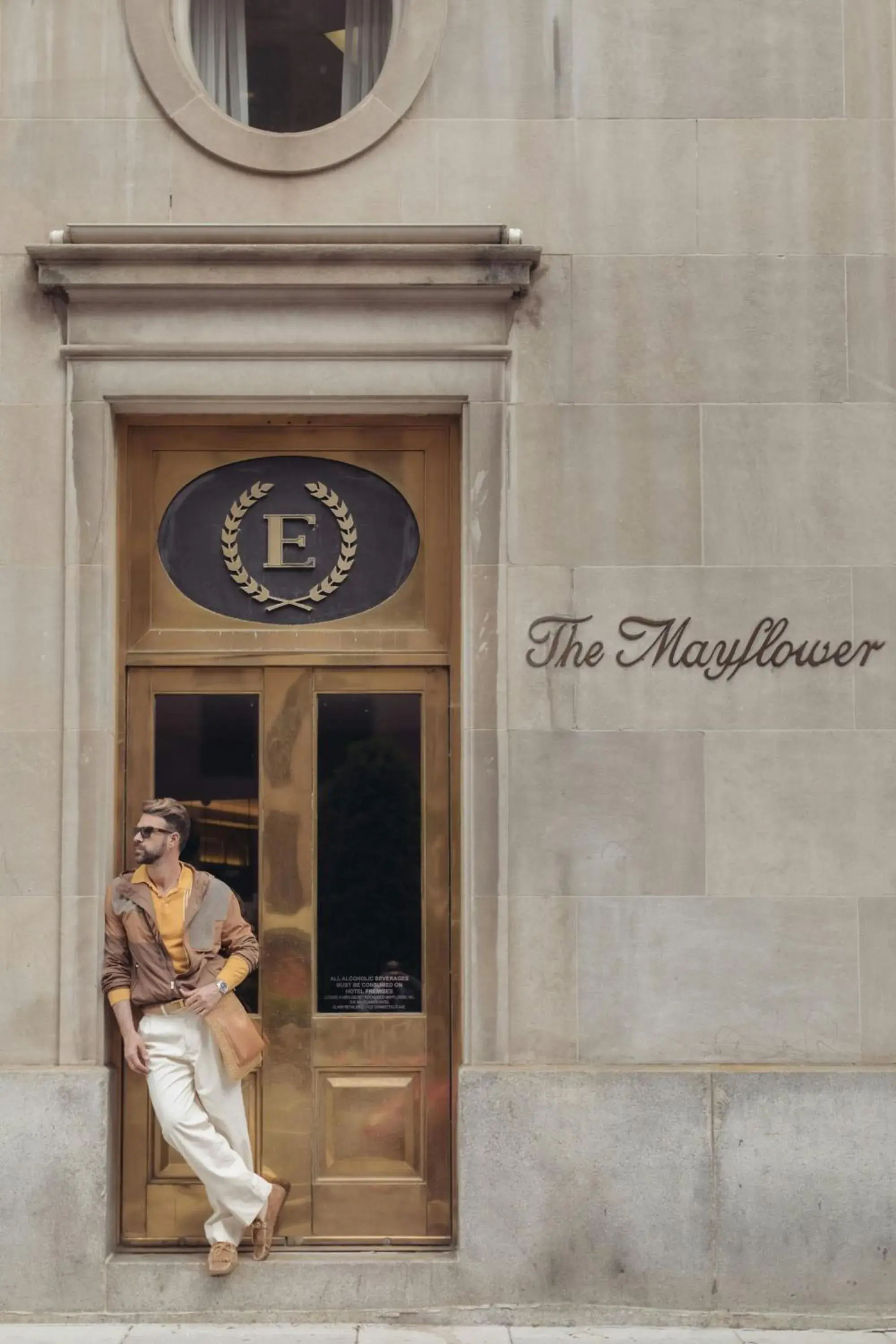 Lounge or bar in The Mayflower Hotel, Autograph Collection Lounge or bar in The Mayflower Hotel, Autograph Collection