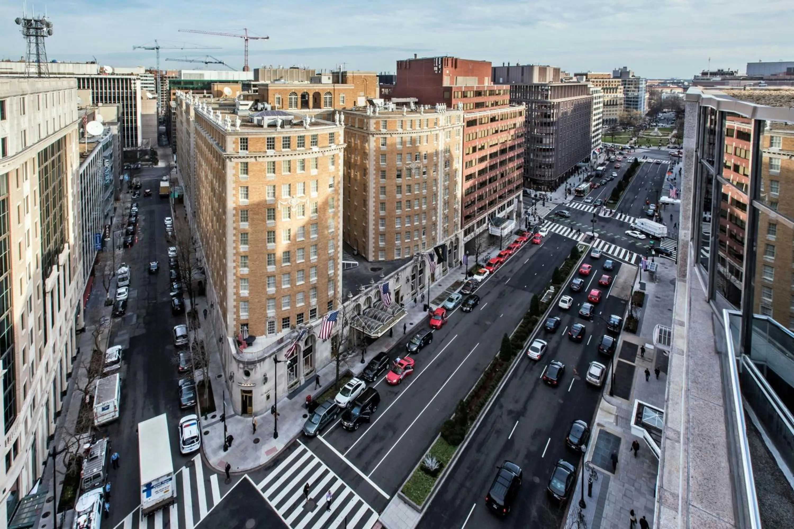 Property building in The Mayflower Hotel, Autograph Collection