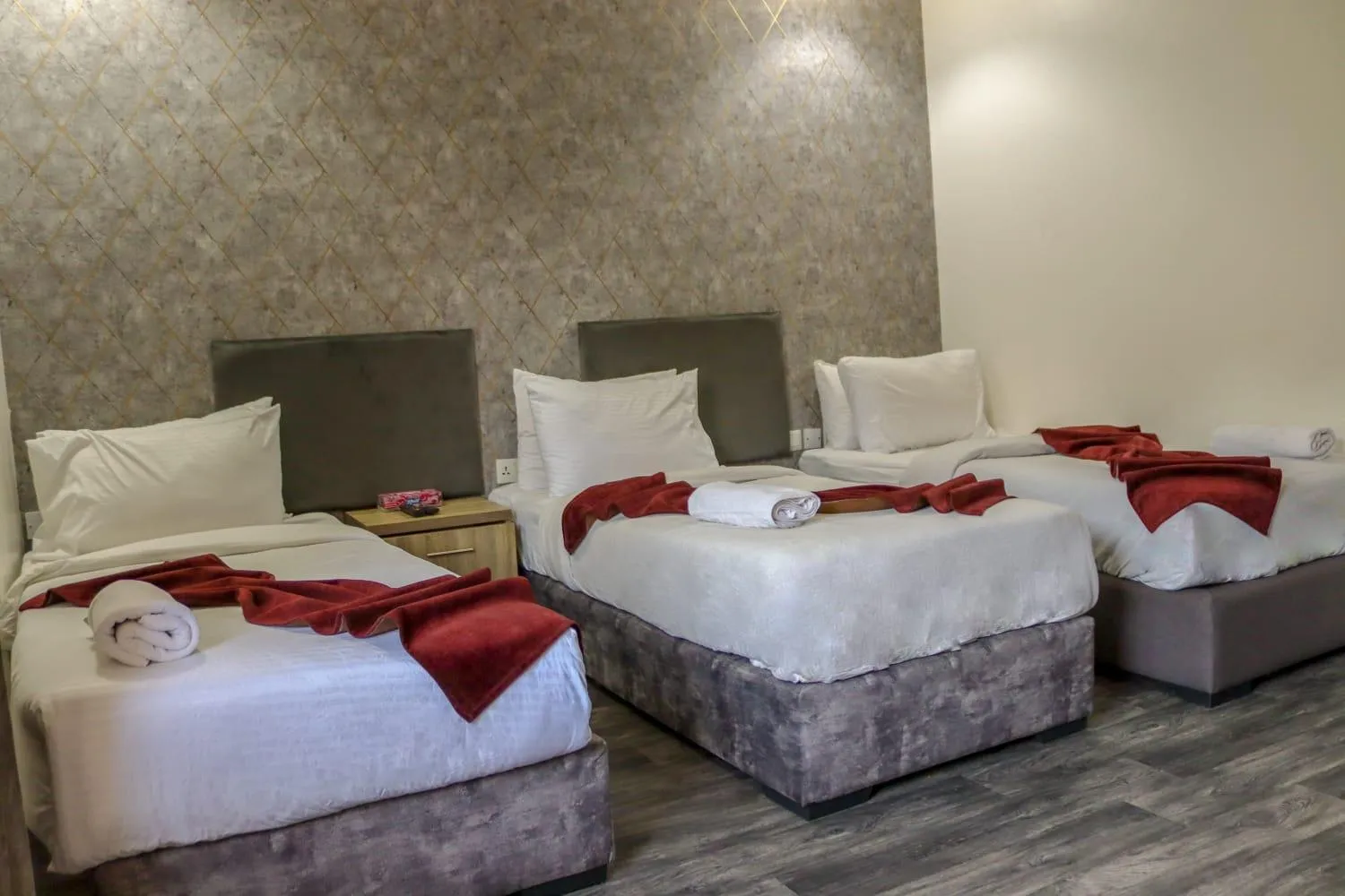 Property building in Twins Downtown Hotel