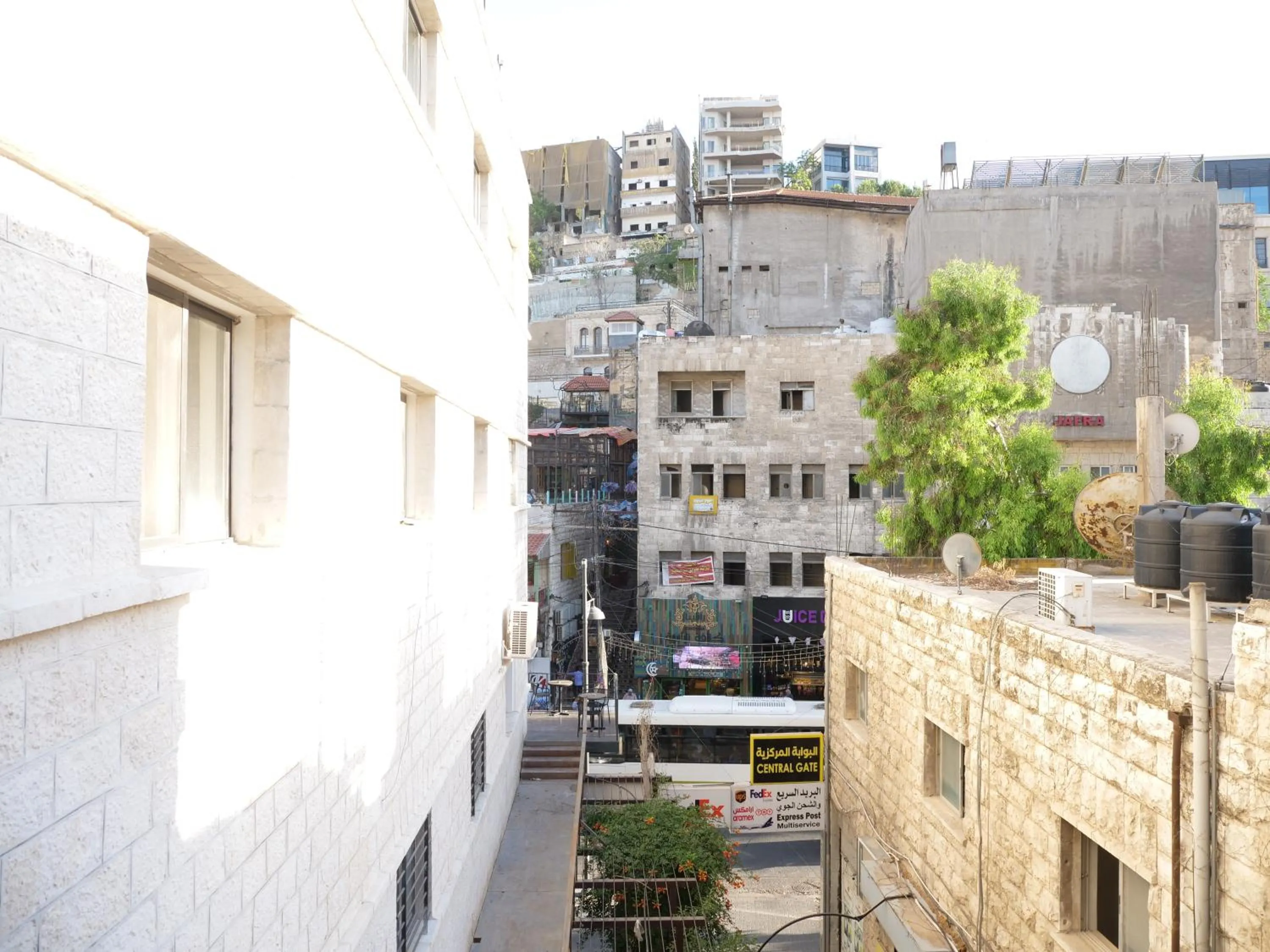 City view in Twins Downtown Hotel