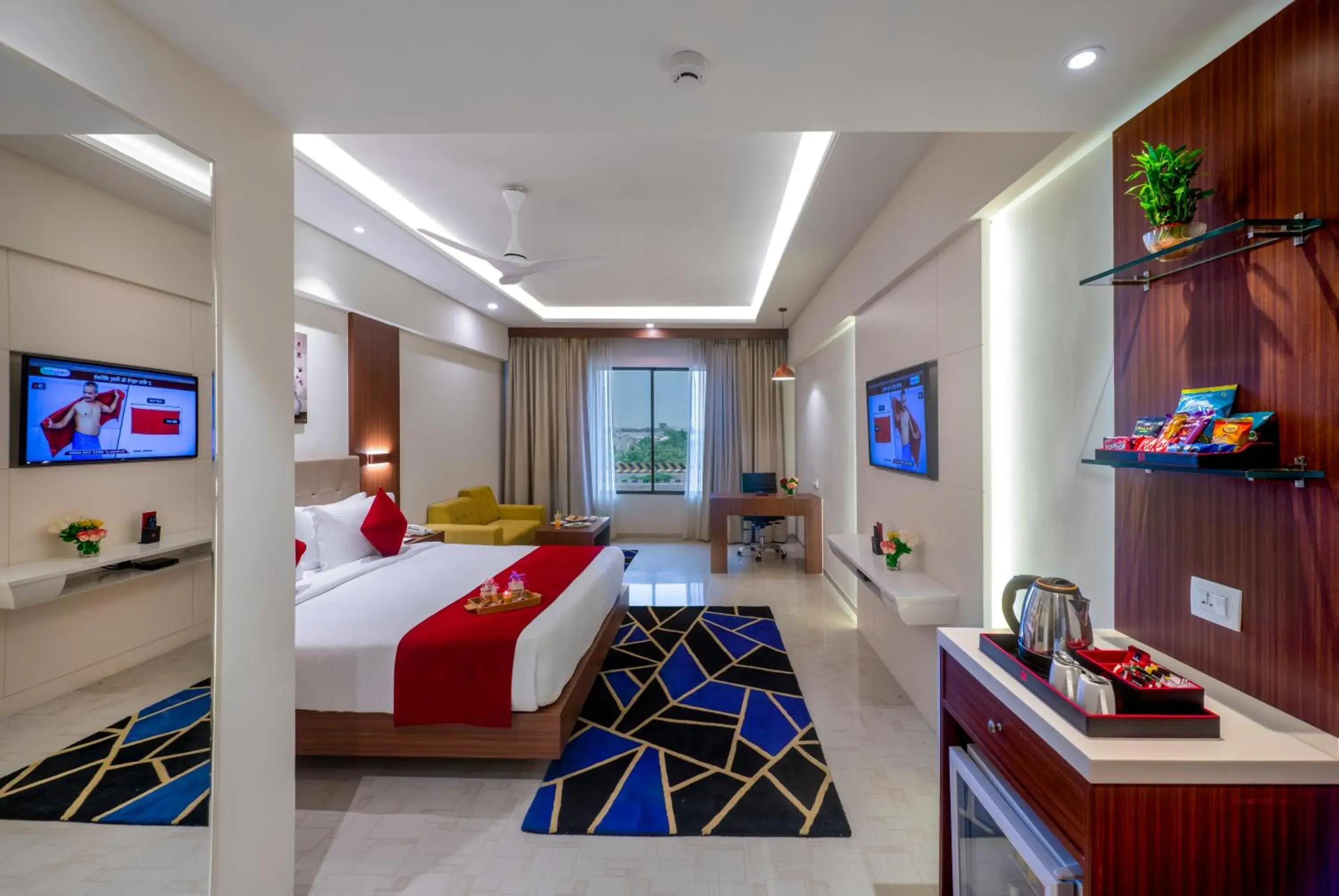 Bed in Lords Eco Inn Shapar Rajkot Bed in Lords Eco Inn Shapar Rajkot