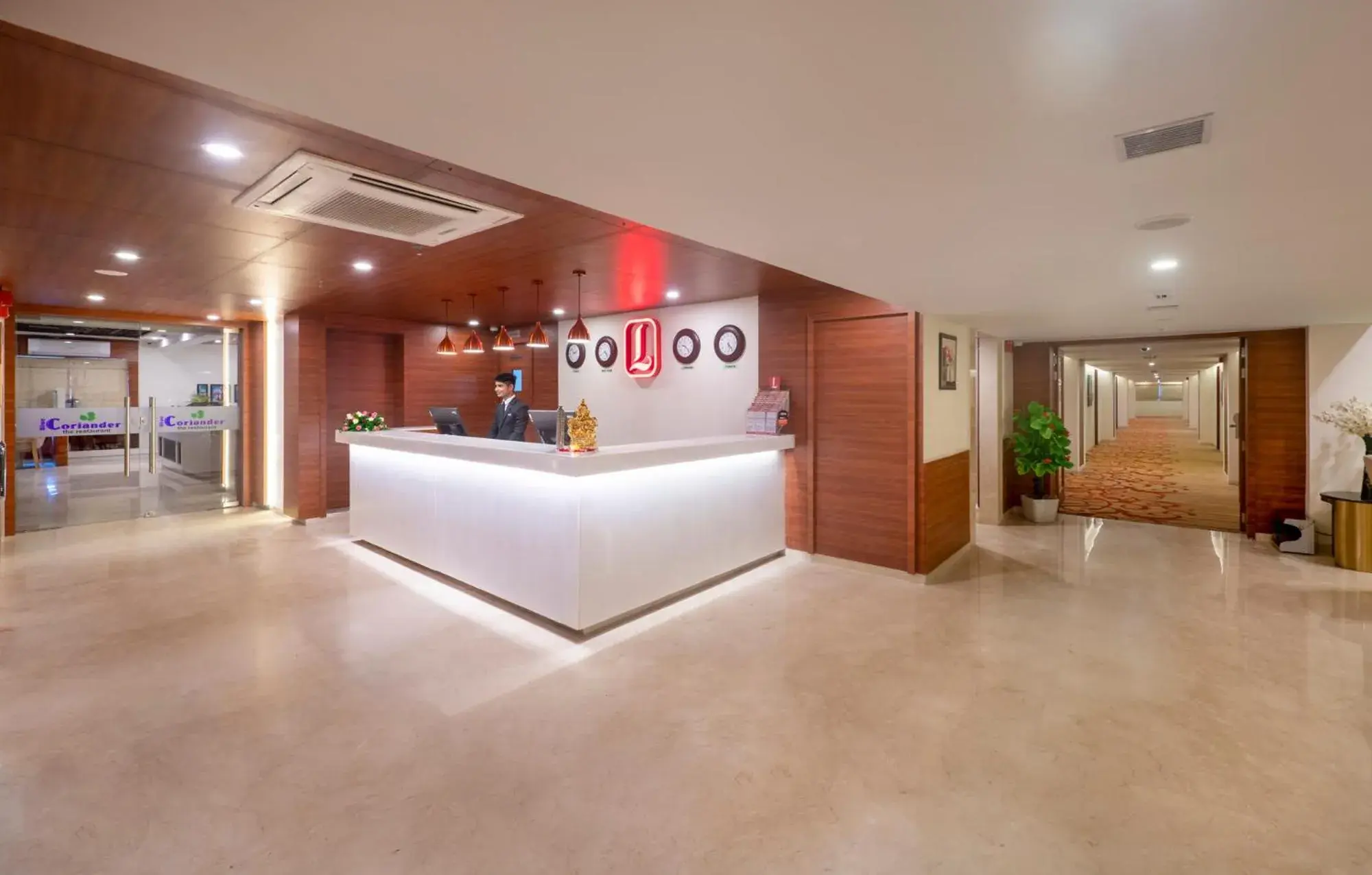 Lobby or reception in Lords Eco Inn Shapar Rajkot Lobby or reception in Lords Eco Inn Shapar Rajkot