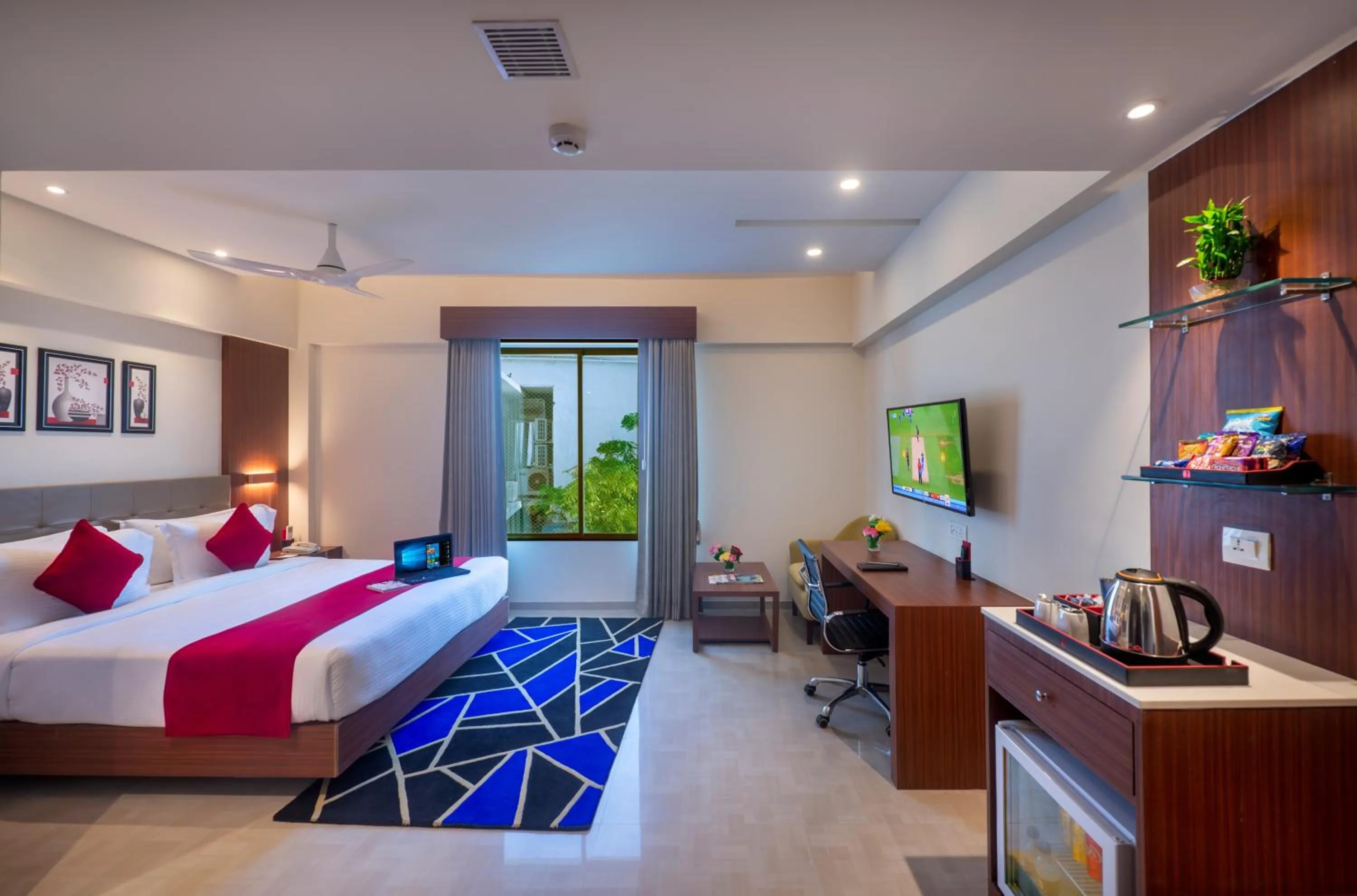 Property building, Bed in Lords Eco Inn Shapar Rajkot