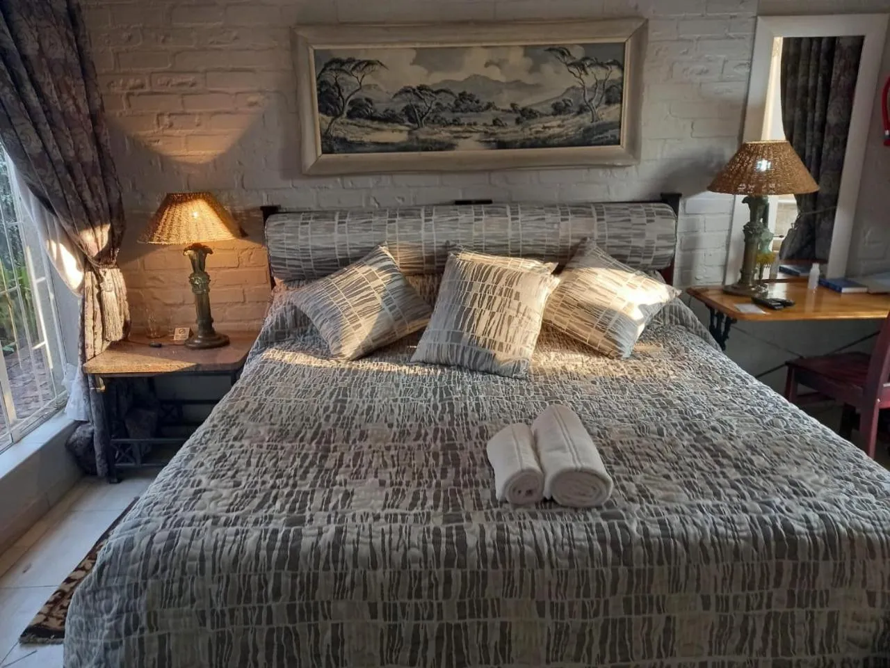 Bed in Michael-Angelo guest house