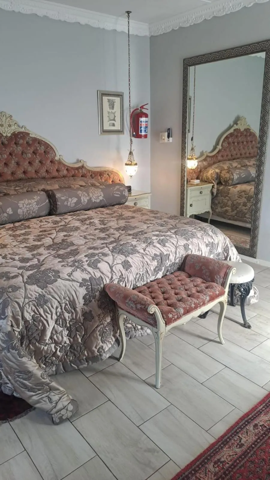 Bed in Michael-Angelo guest house