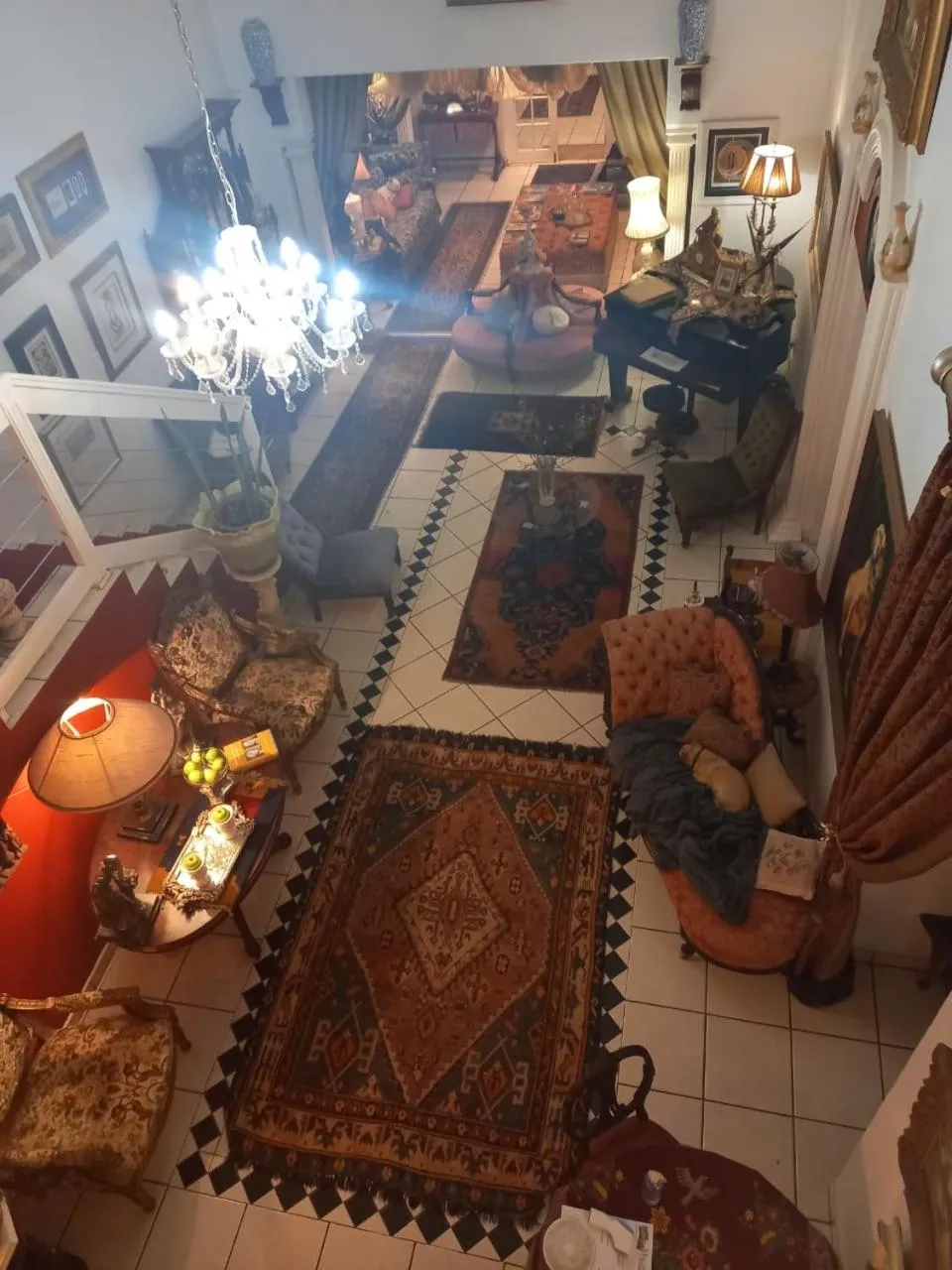 Lobby or reception in Michael-Angelo guest house