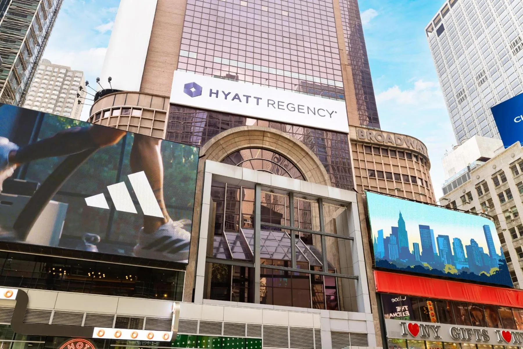 Property building in Hyatt Regency Times Square