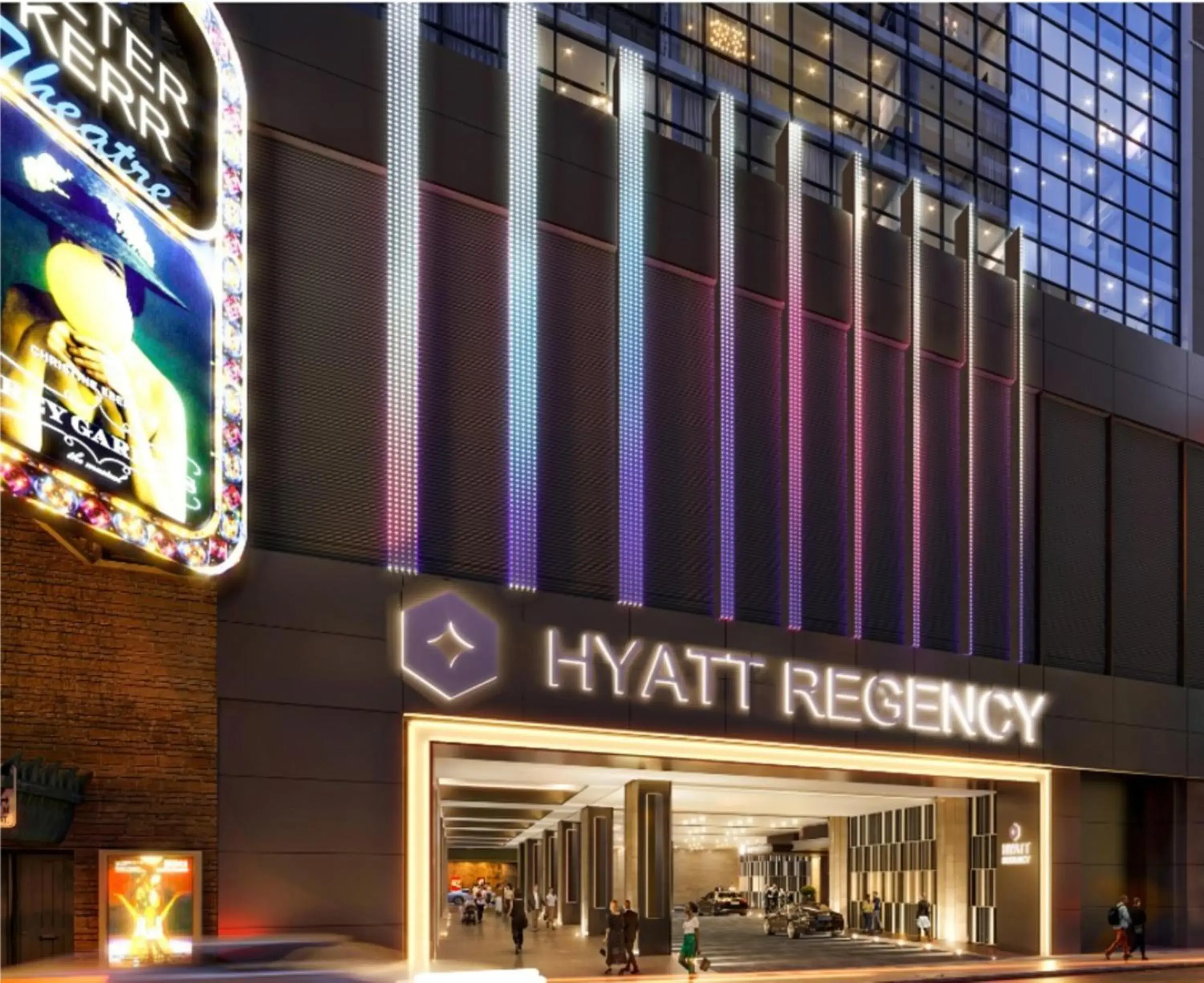 Property building in Hyatt Regency Times Square Property building in Hyatt Regency Times Square