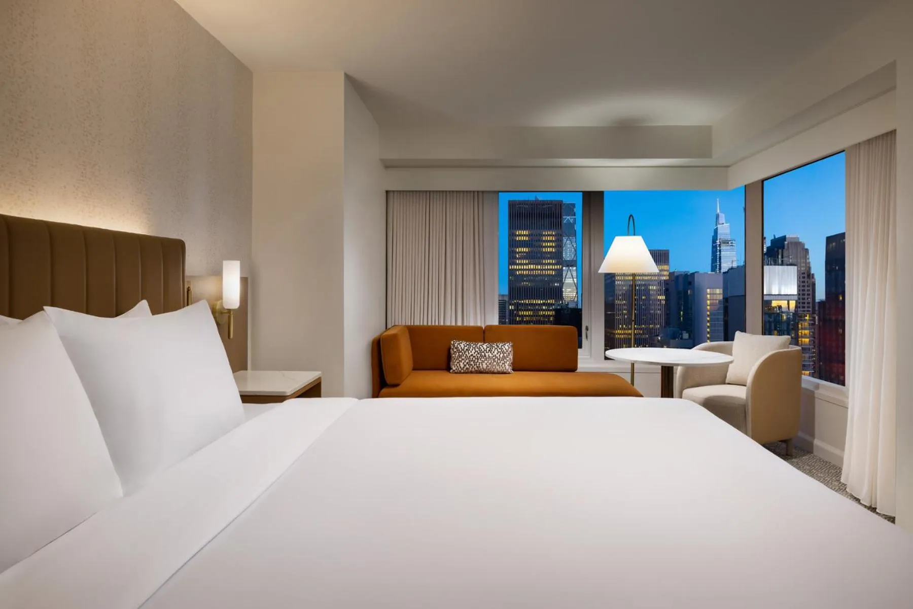 Photo of the whole room, Bed in Hyatt Regency Times Square
