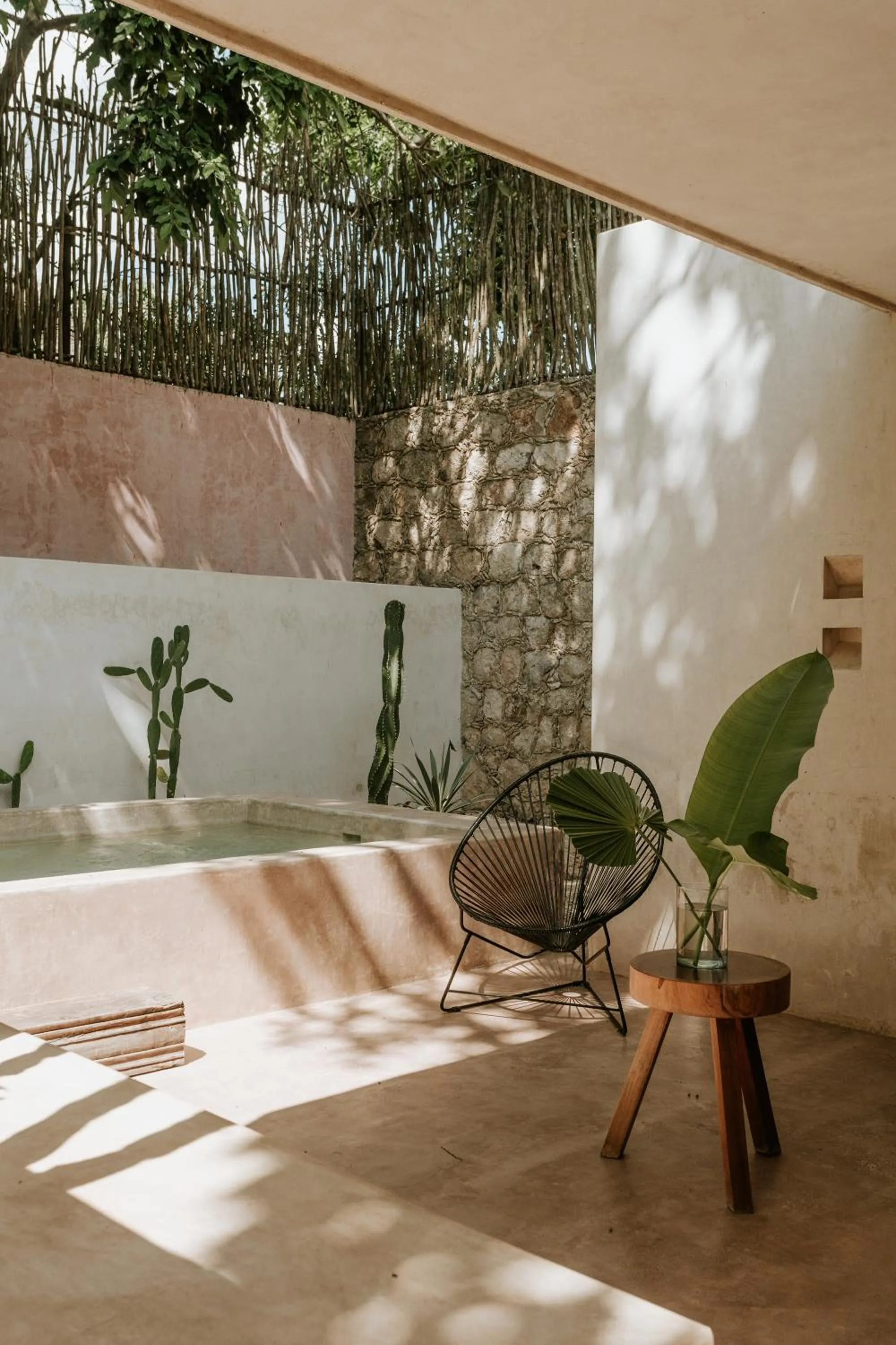 Patio in Casona los Cedros