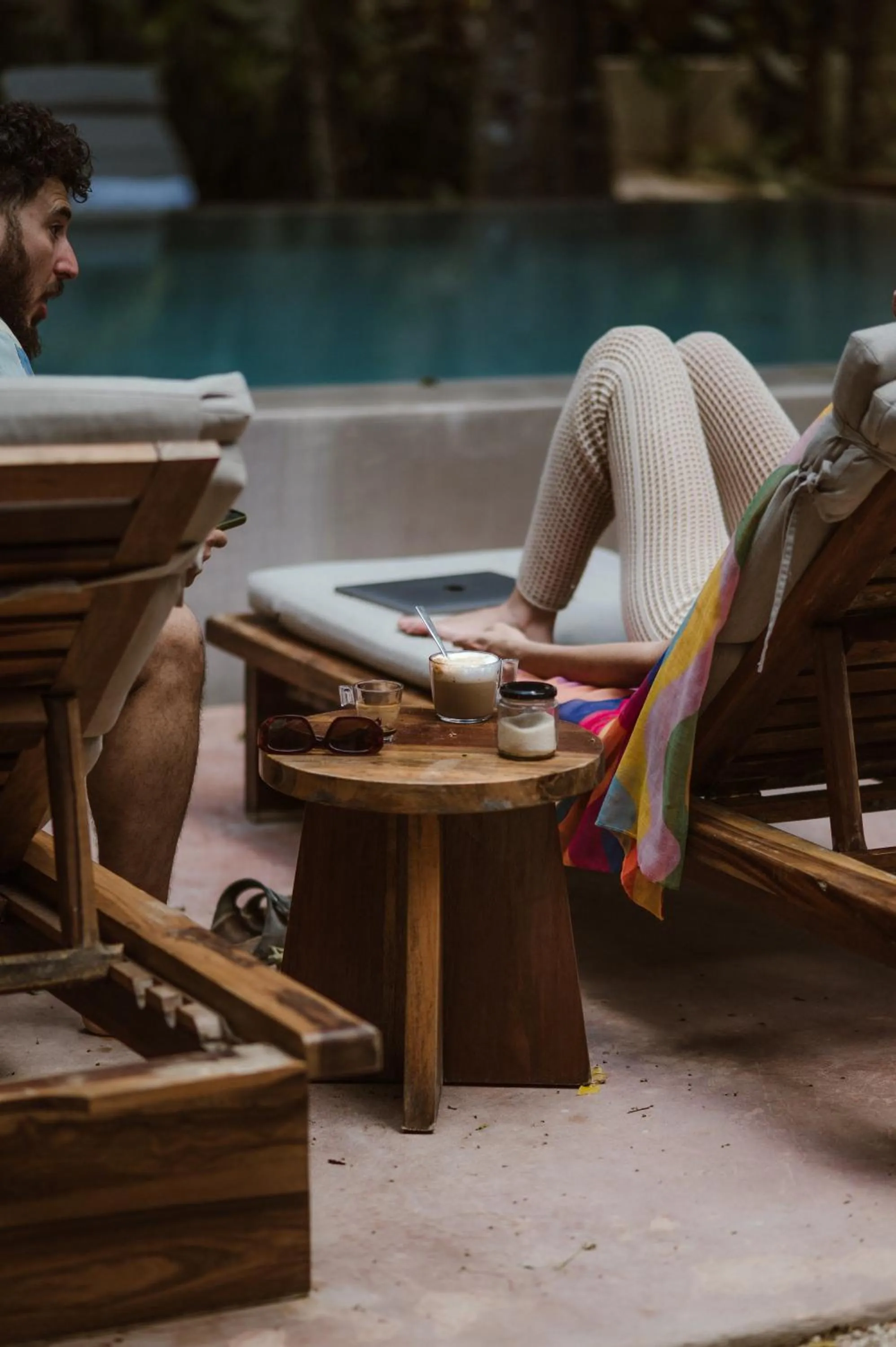 Swimming pool in Casona los Cedros