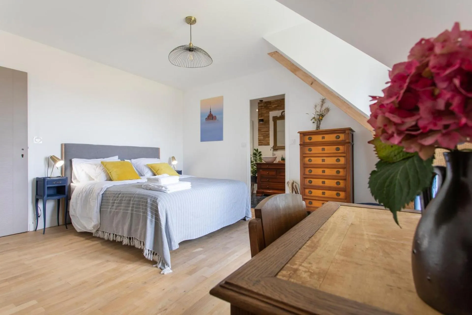 Bed in La Bellevue Bréville - B&B