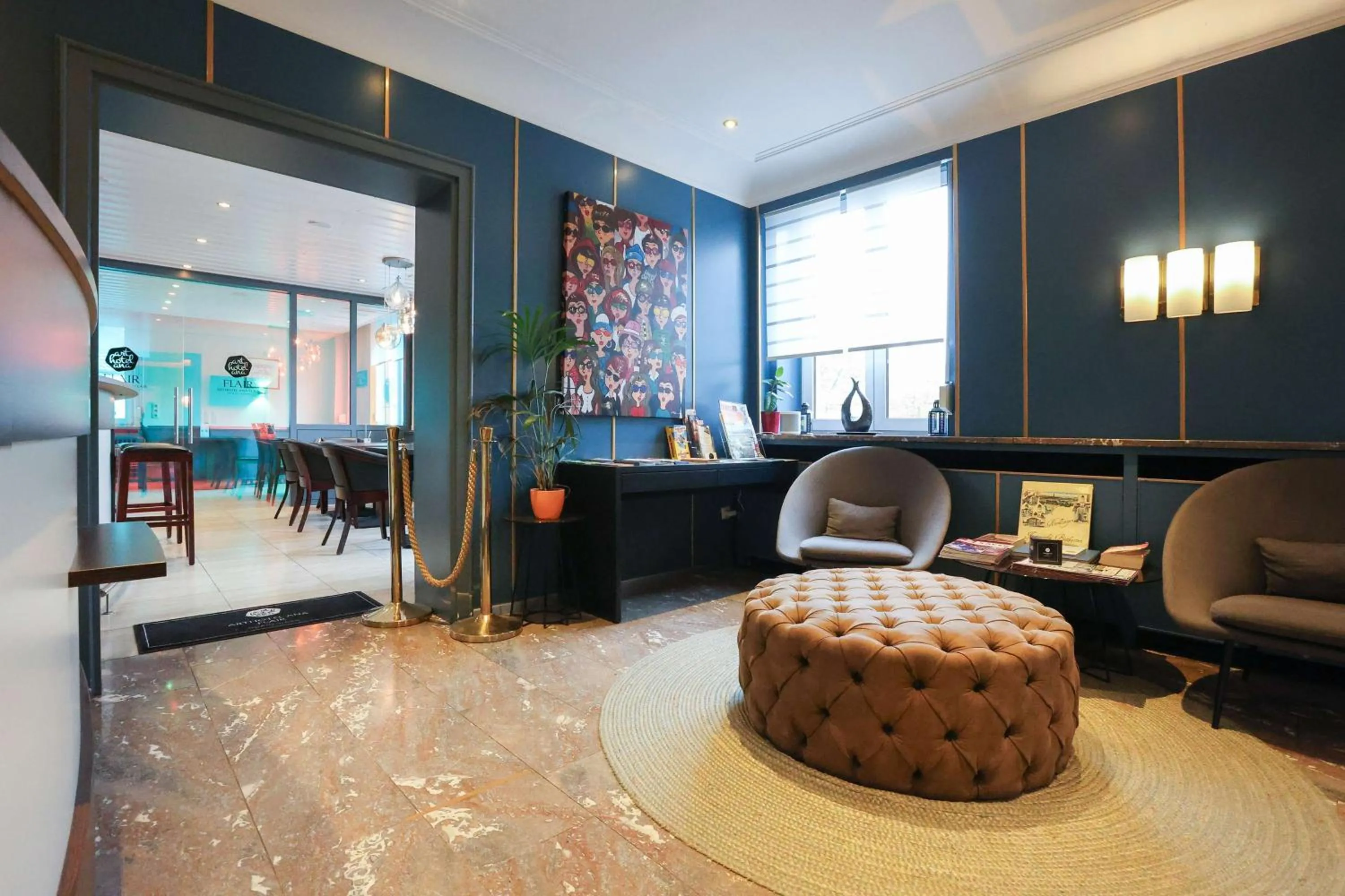 Lobby or reception in Arthotel ANA Flair