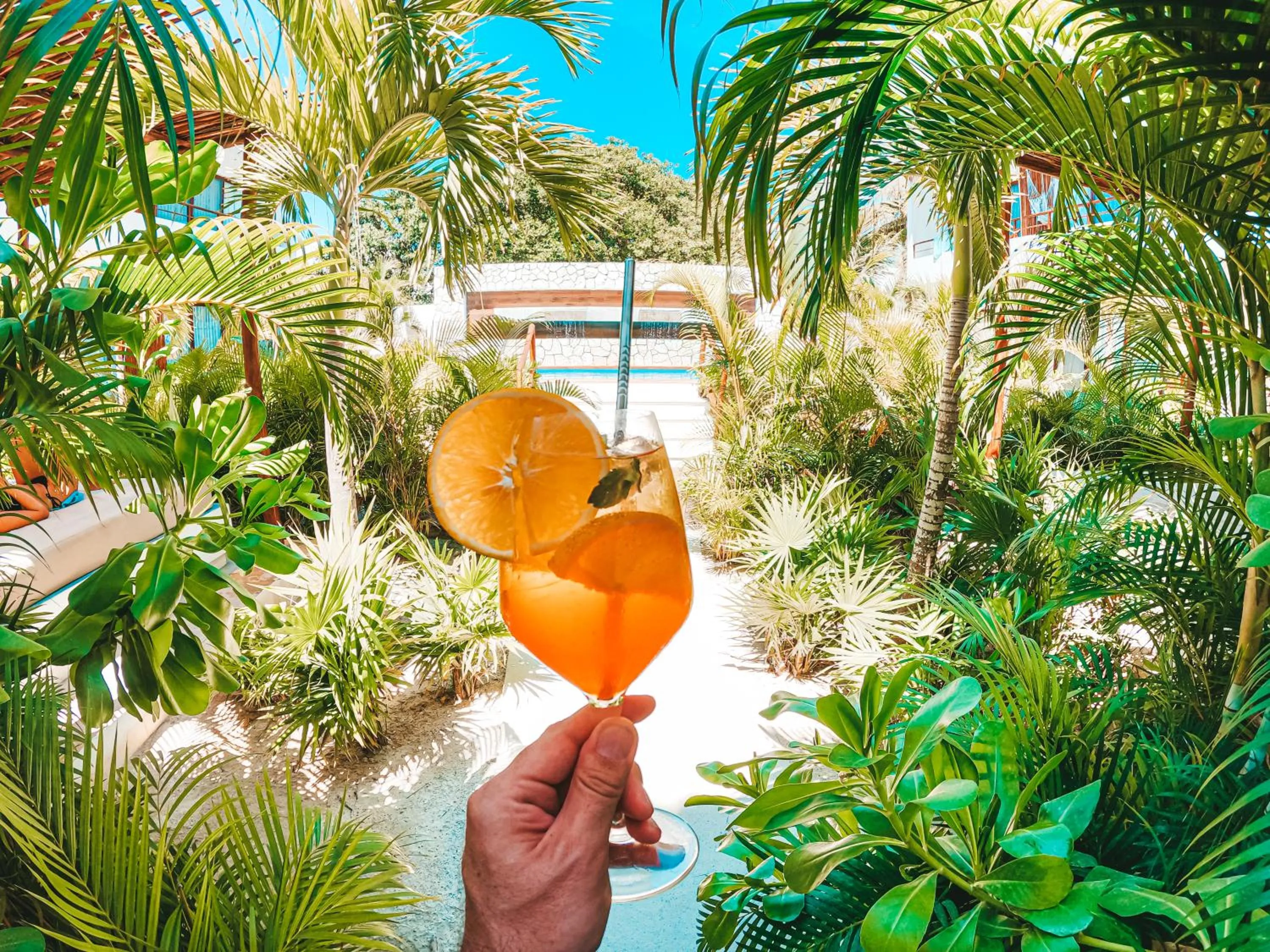 Lounge or bar in Hotel Boutique Naj Casa Holbox