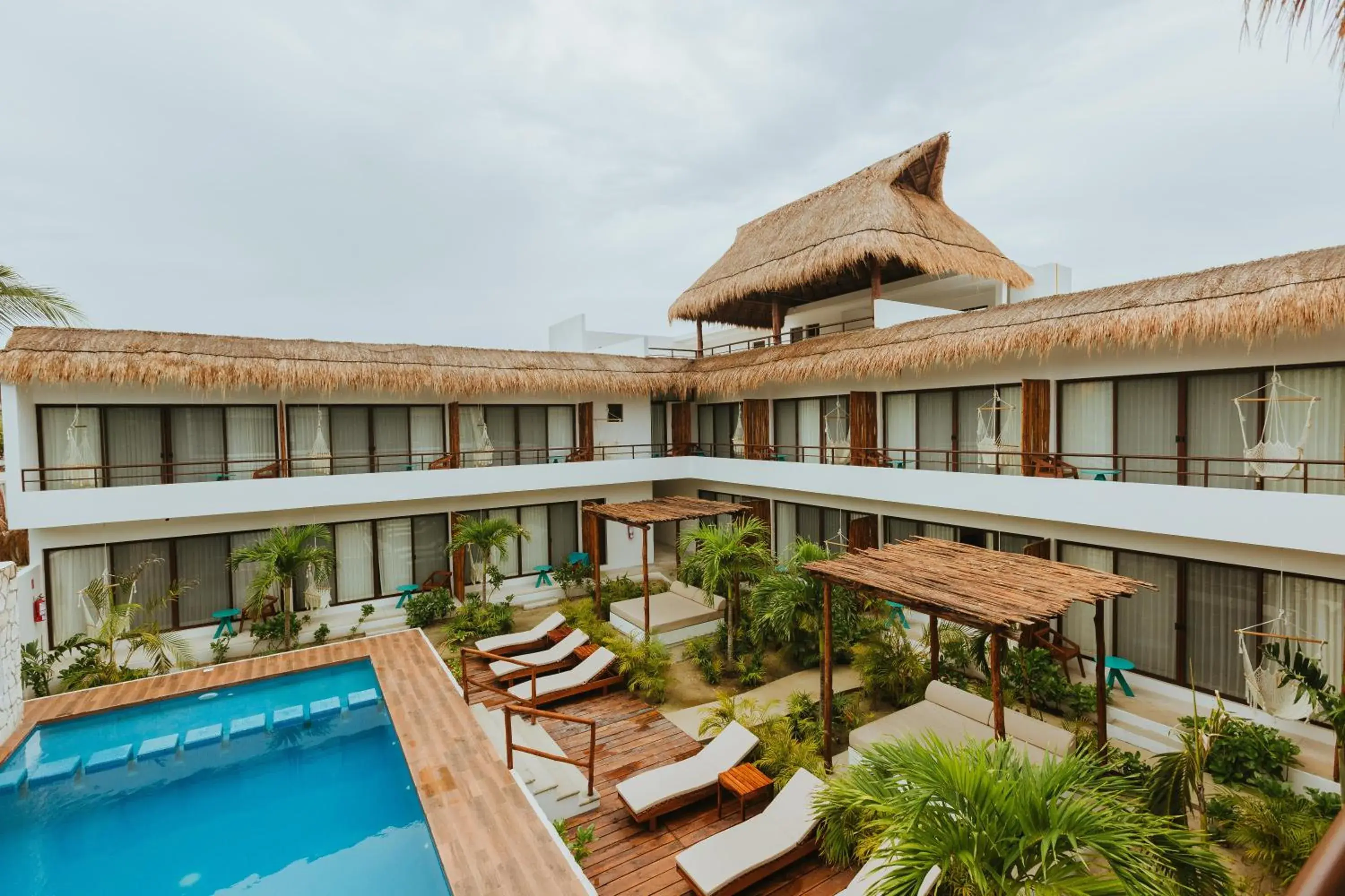 Property building in Hotel Boutique Naj Casa Holbox Property building in Hotel Boutique Naj Casa Holbox