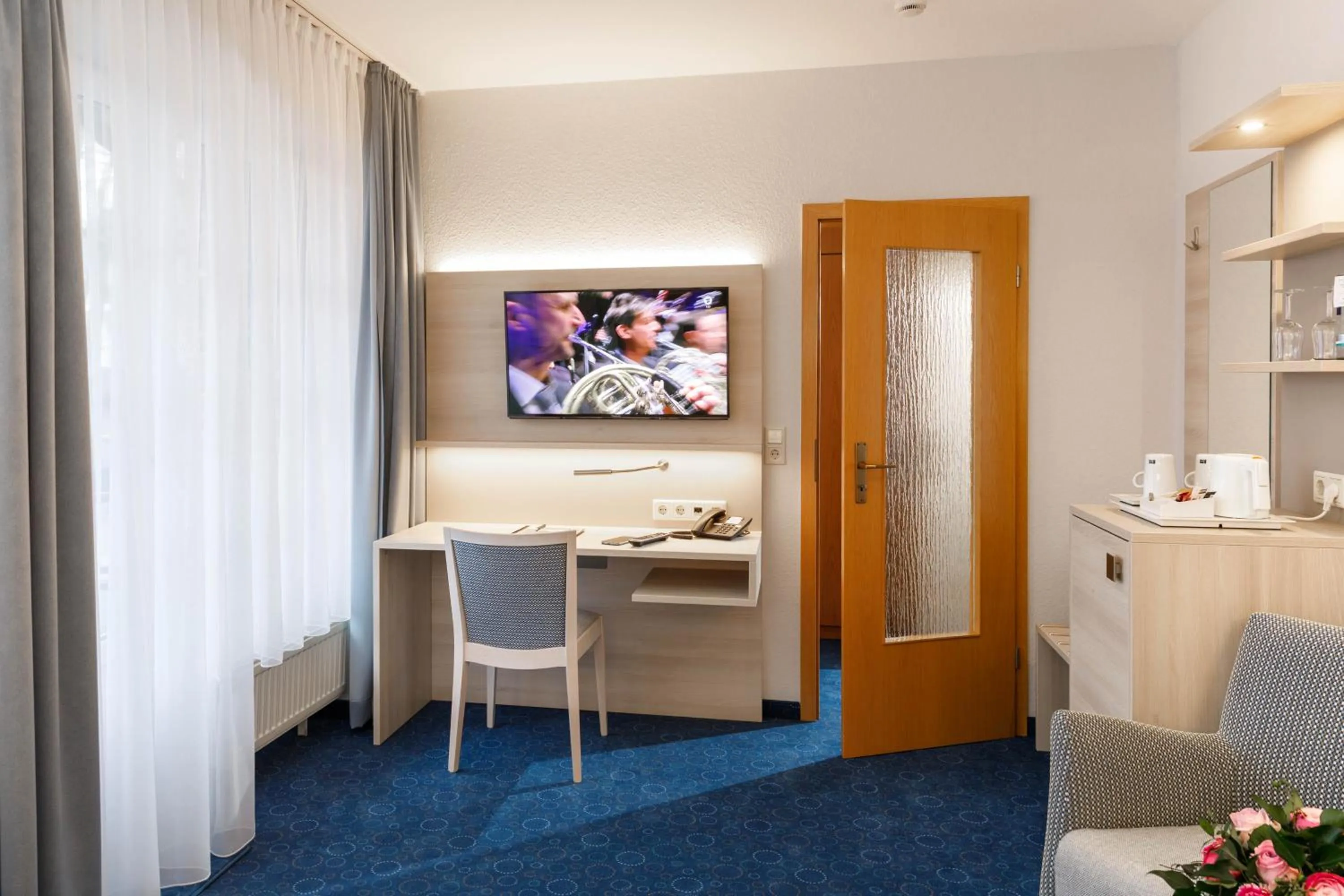 Balcony/Terrace in Hotel Seeschwalbe