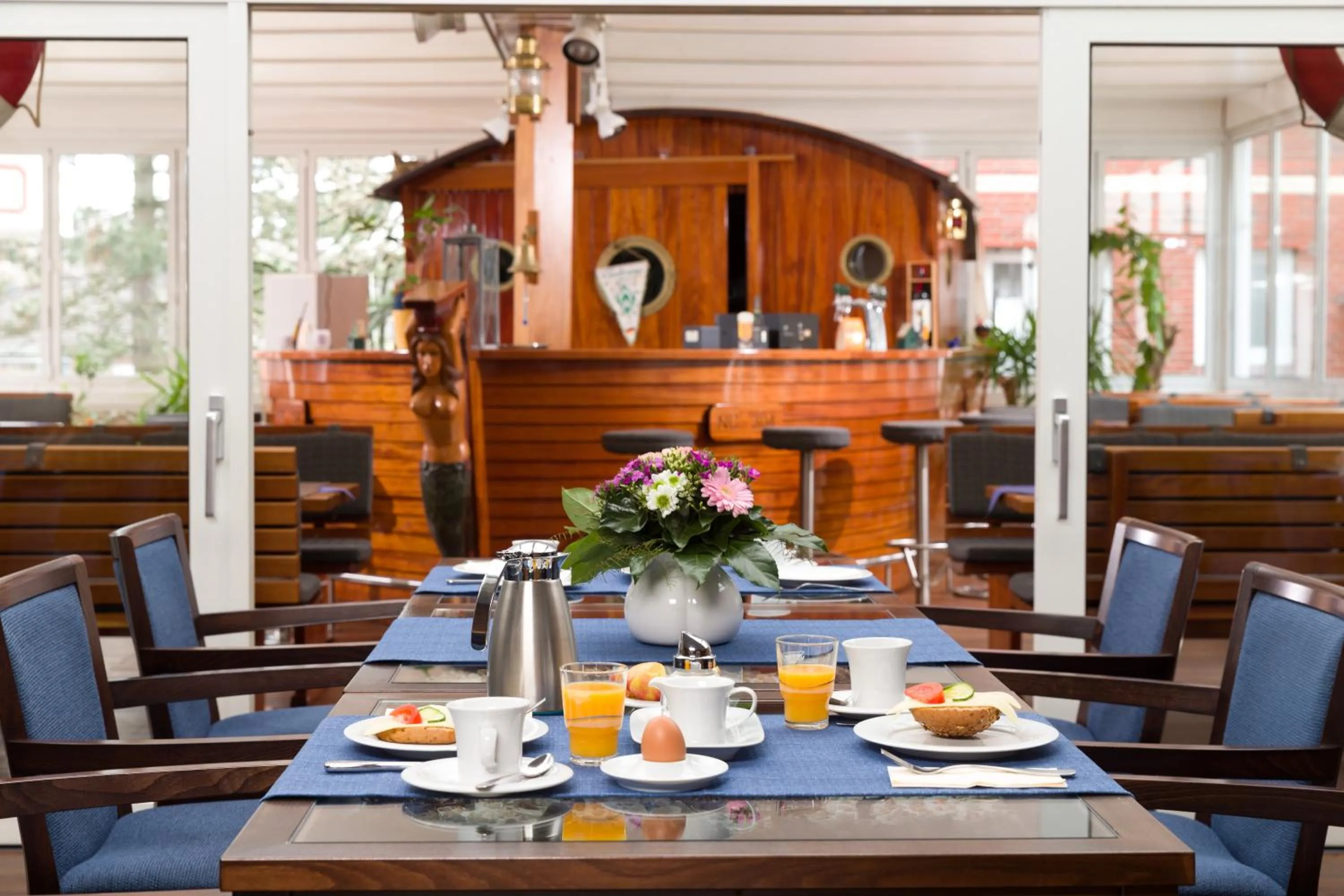 Restaurant/places to eat in Hotel Seeschwalbe