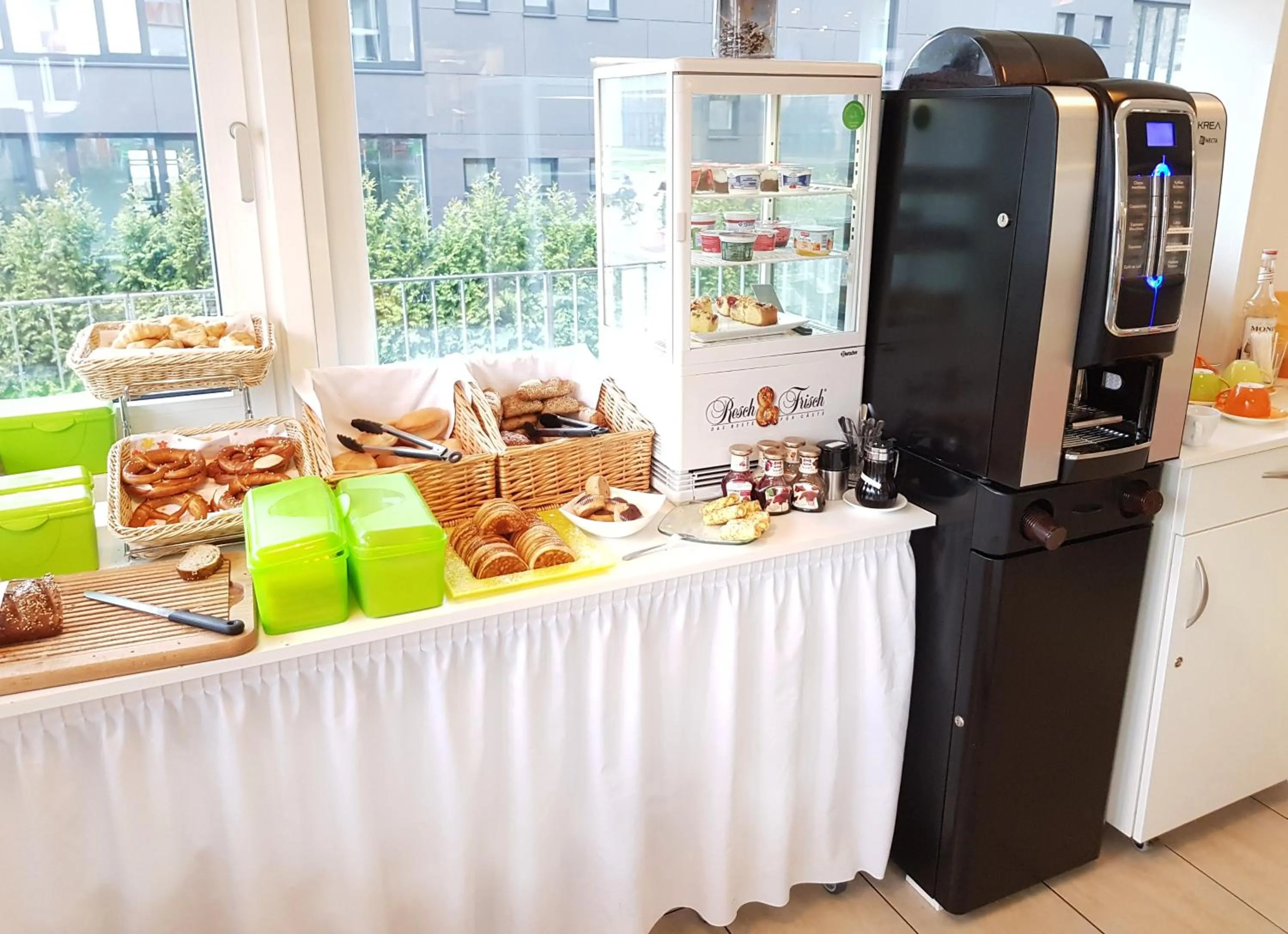 Buffet breakfast in Hotel AVIVA by APOLONIA