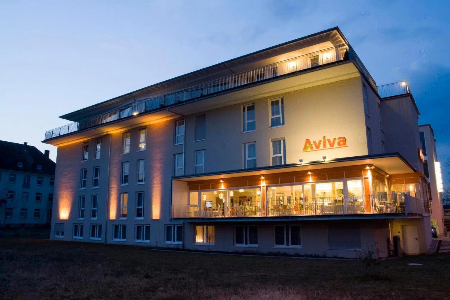 Facade/entrance in Hotel AVIVA by APOLONIA
