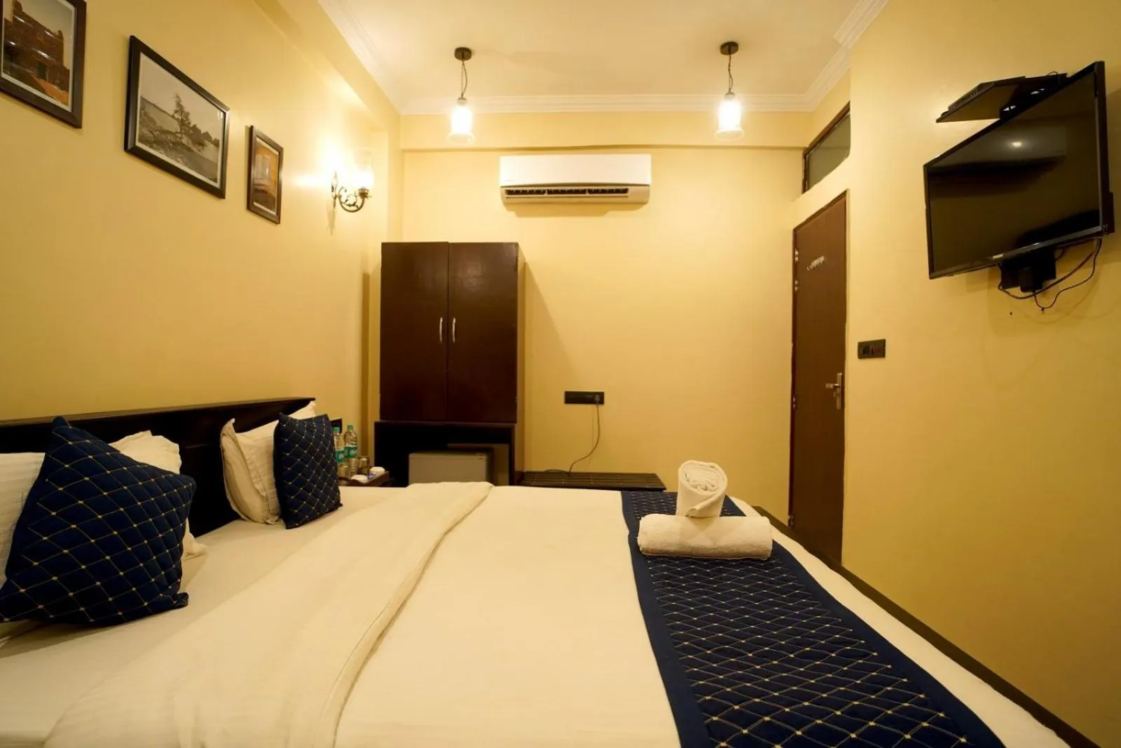 Bed in Hotel Vasshifa Palace