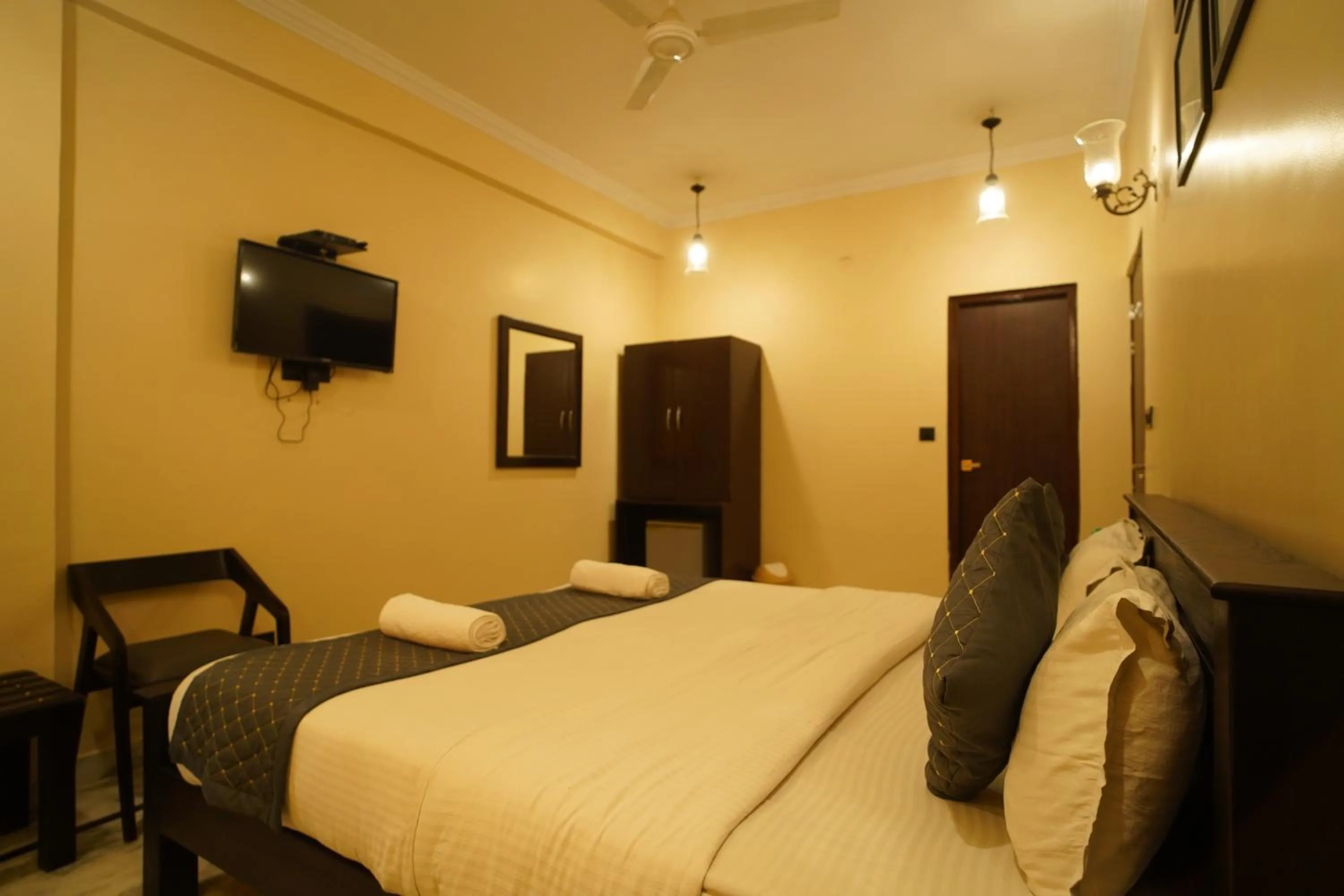 Bed in Hotel Vasshifa Palace