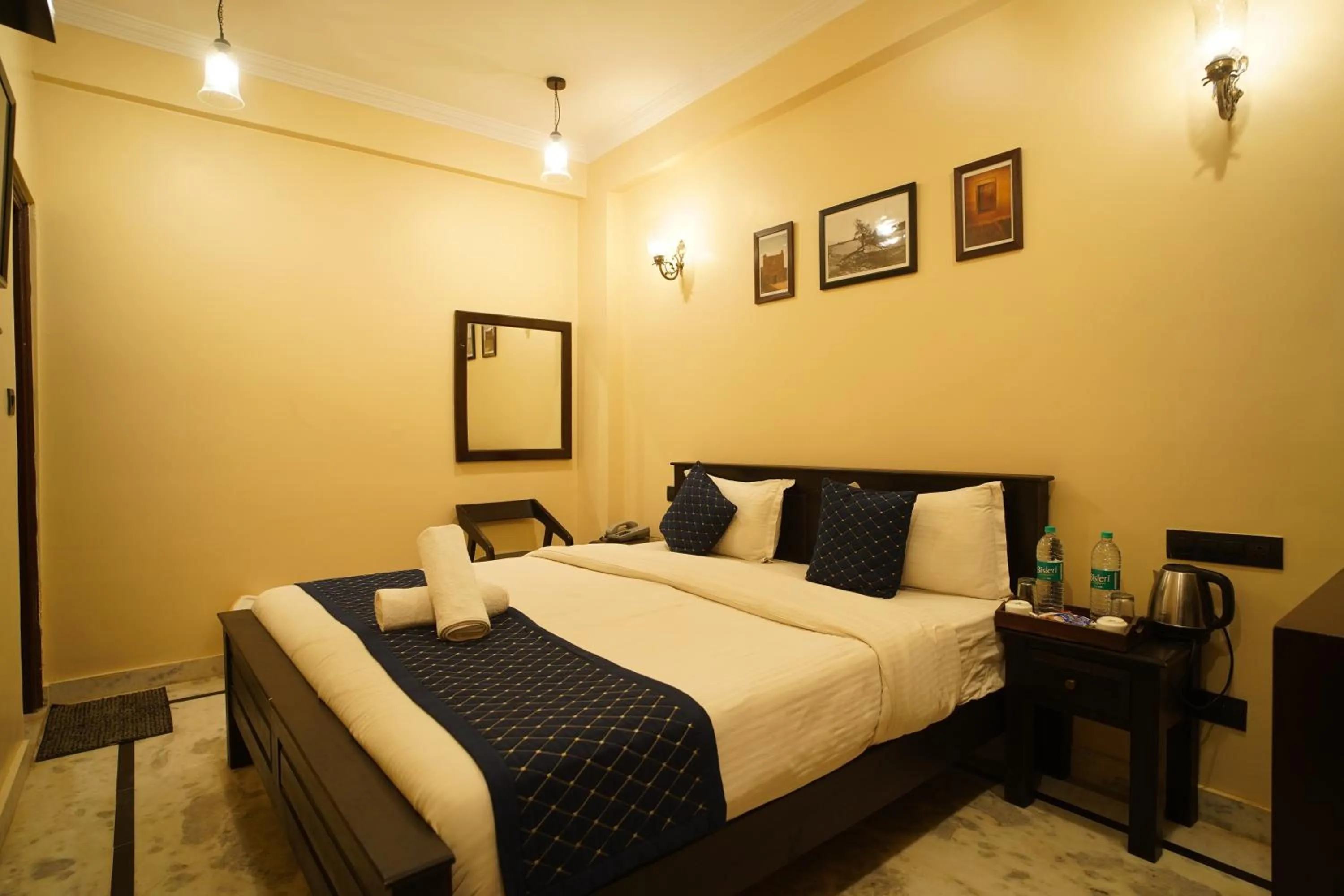 Bed in Hotel Vasshifa Palace