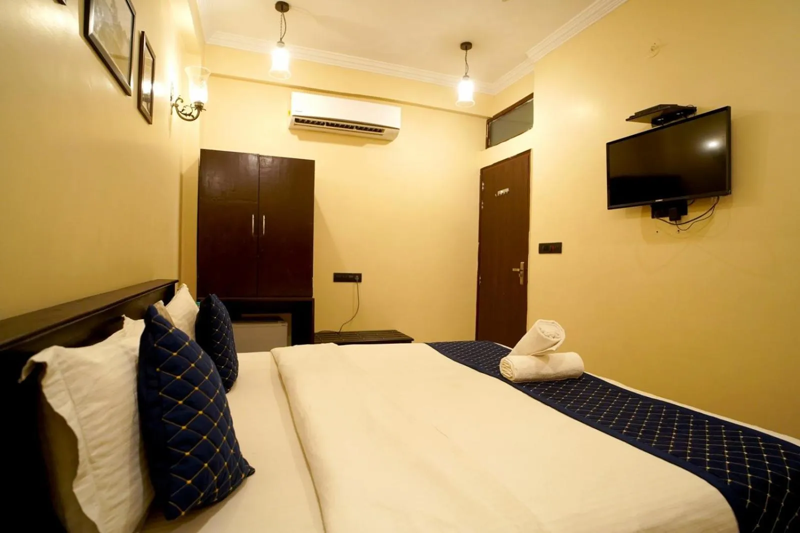 Bed in Hotel Vasshifa Palace