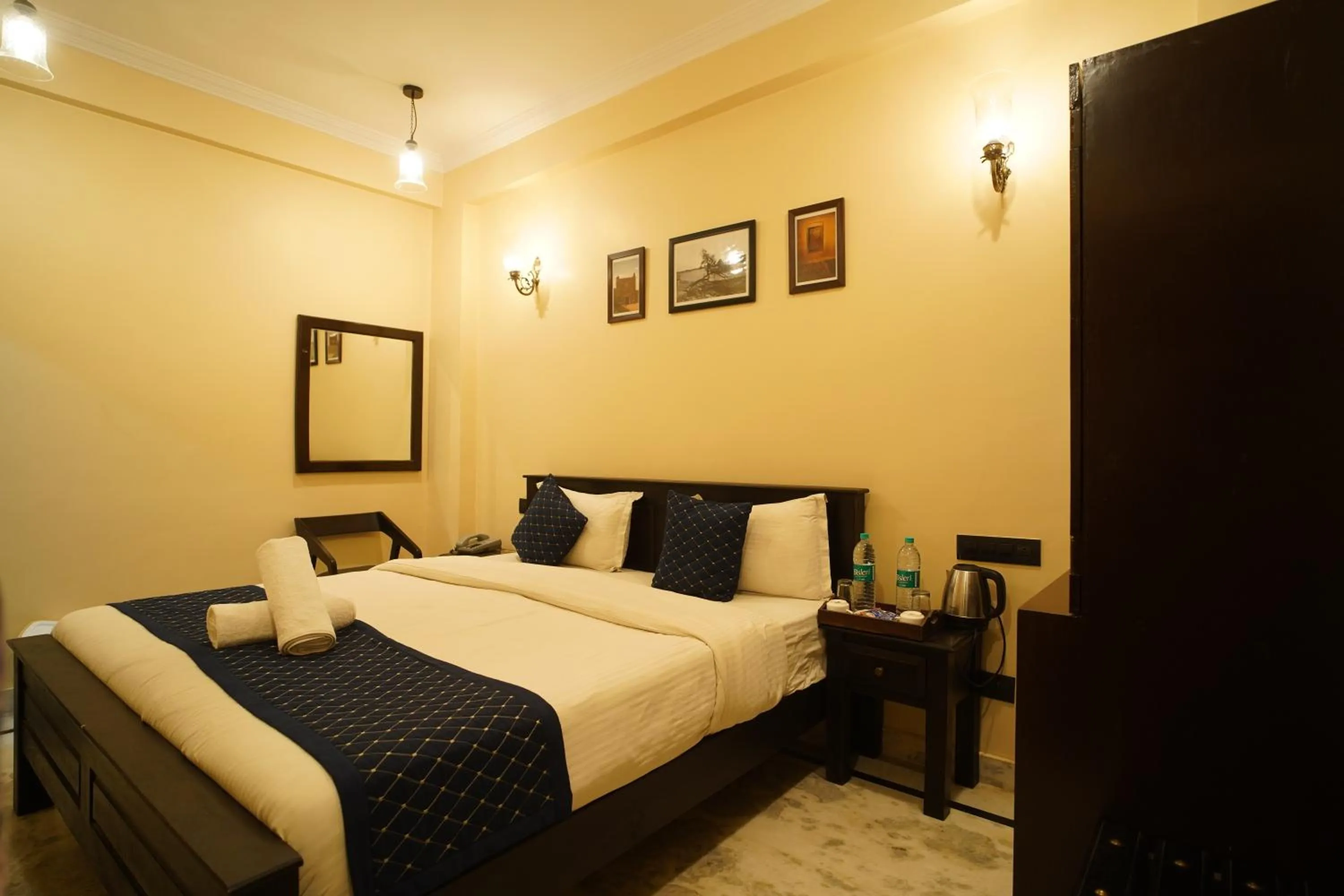 Bed in Hotel Vasshifa Palace