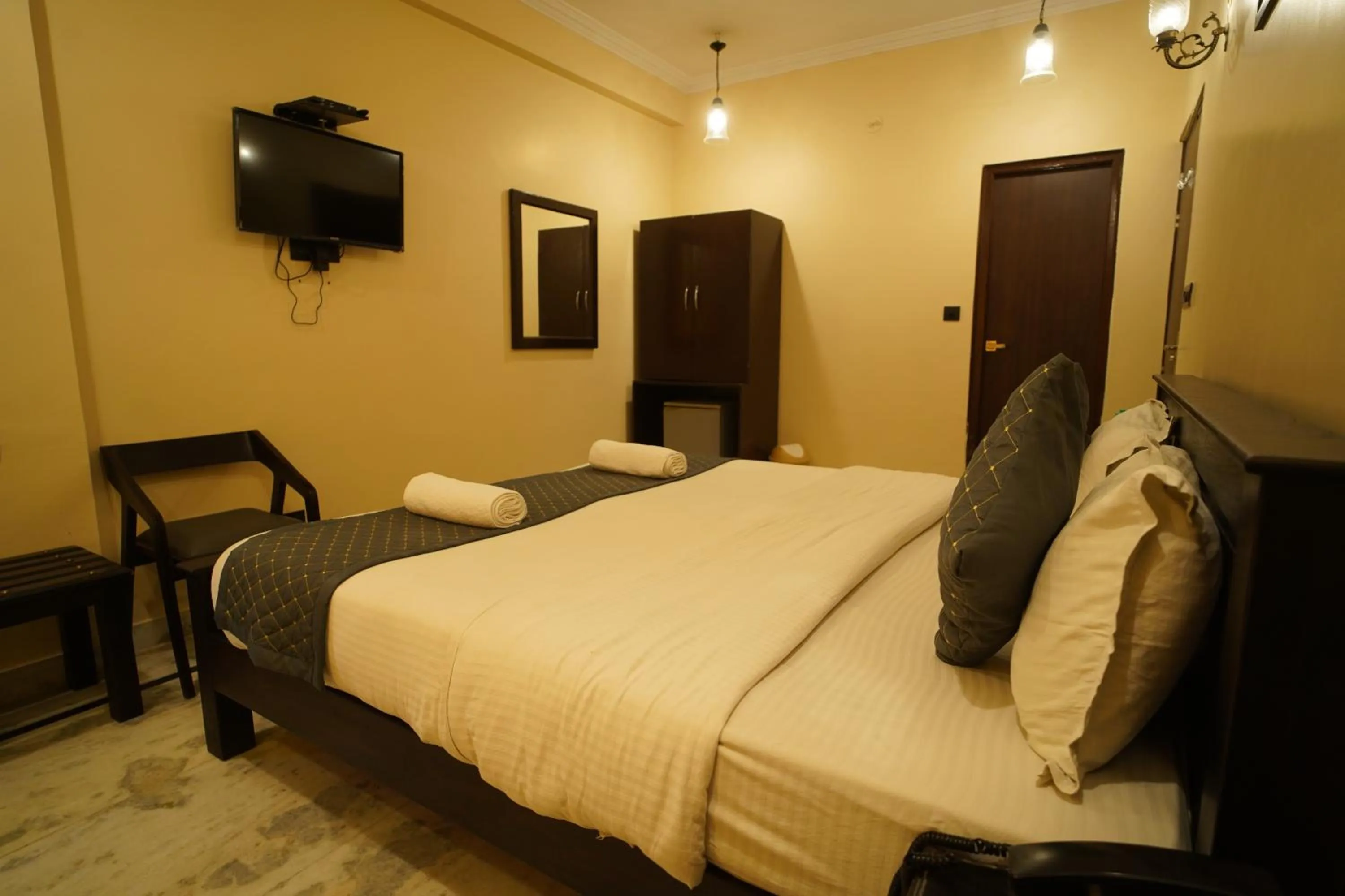 Bed in Hotel Vasshifa Palace