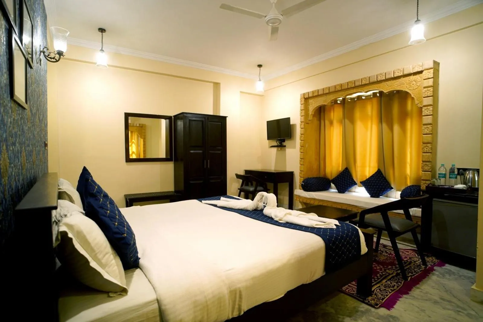 Bed in Hotel Vasshifa Palace