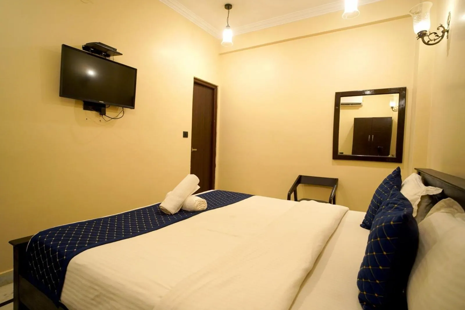 Bed in Hotel Vasshifa Palace