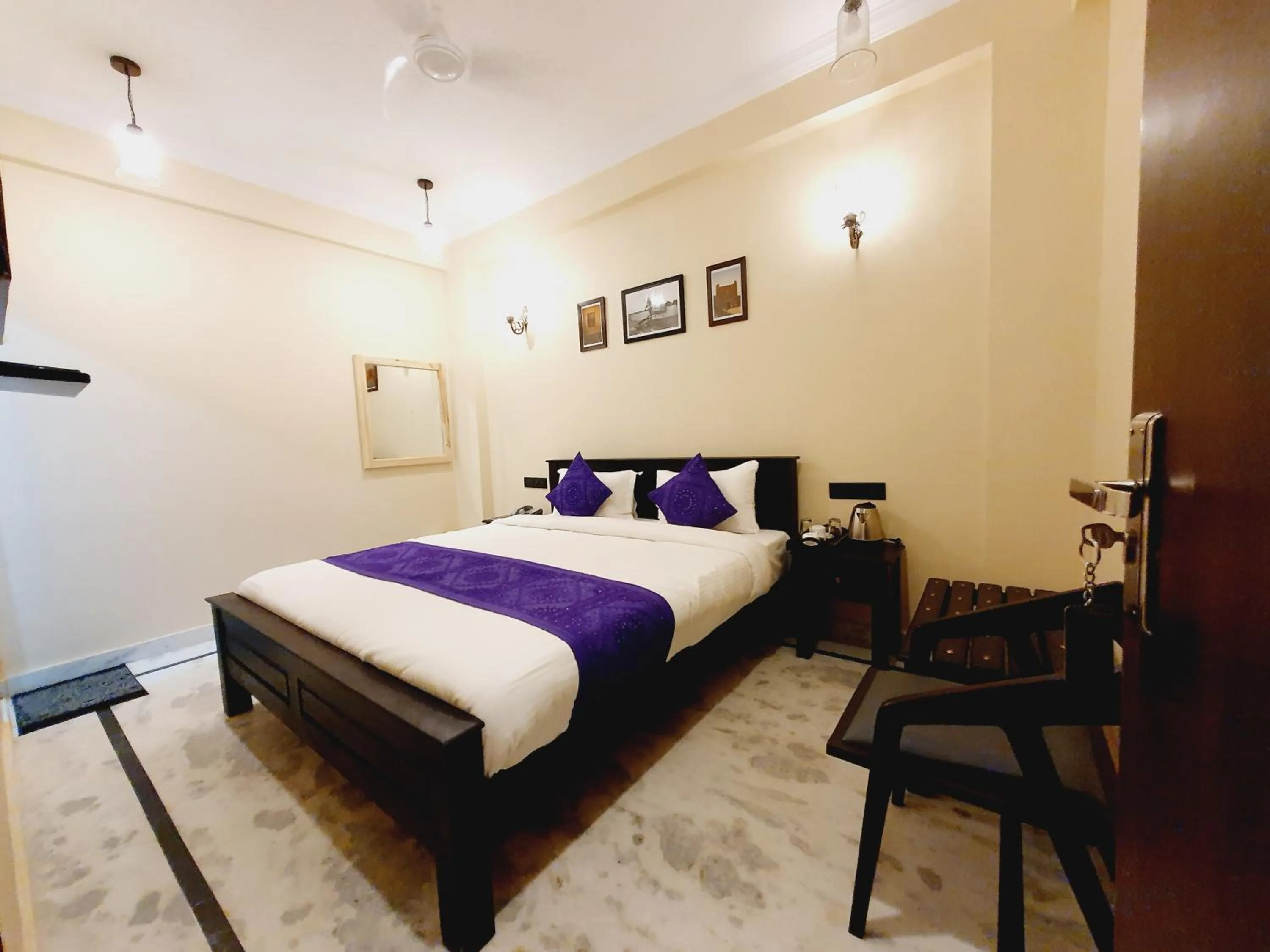 Bed in Hotel Vasshifa Palace