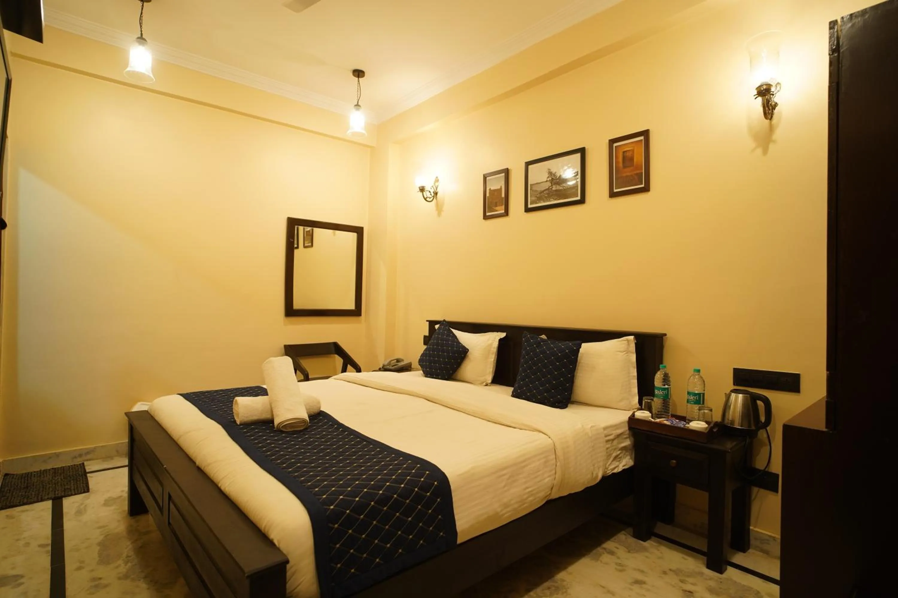 Bed in Hotel Vasshifa Palace