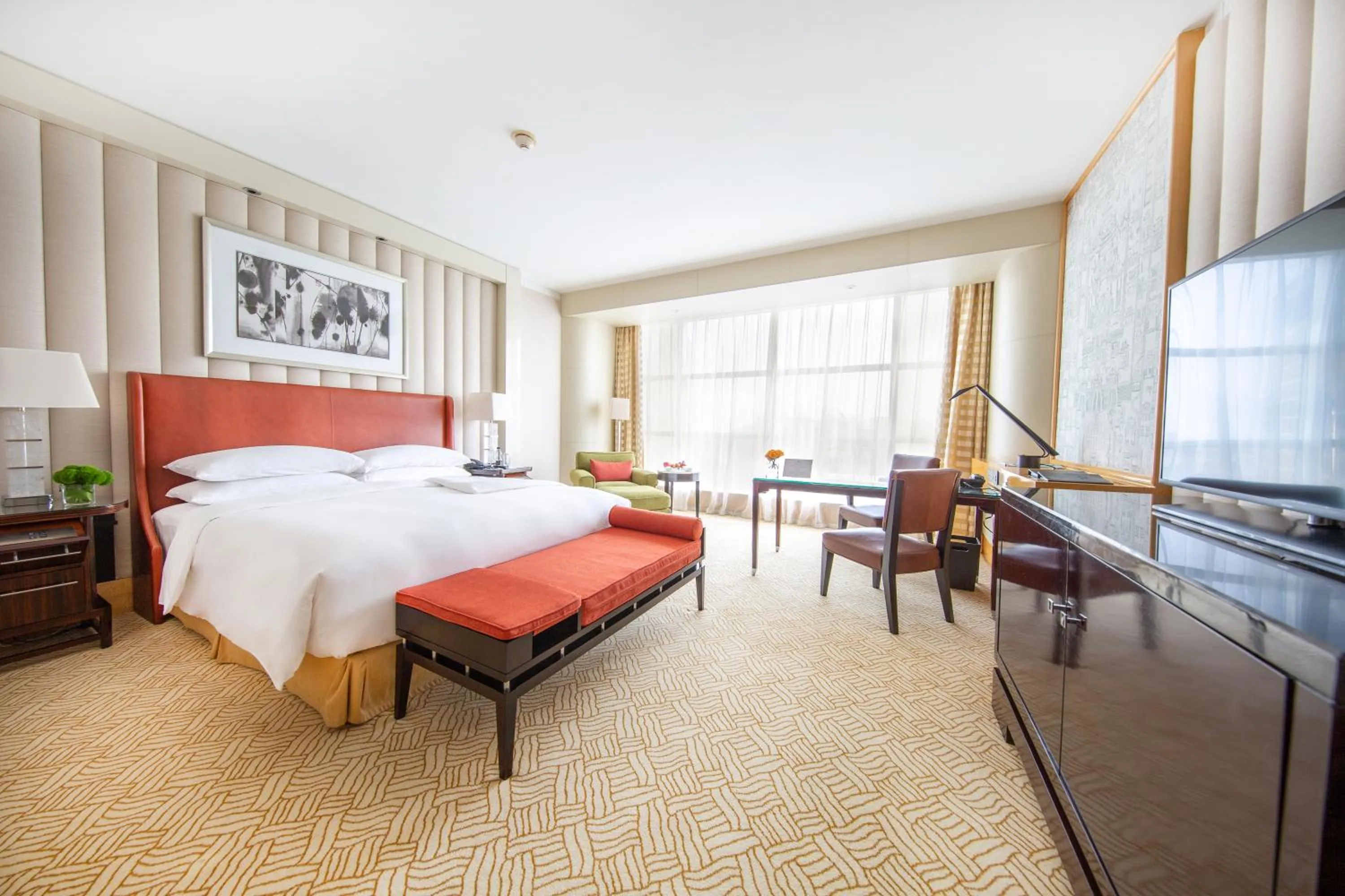 Photo of the whole room, Bed in The Ritz-Carlton Beijing, Financial Street