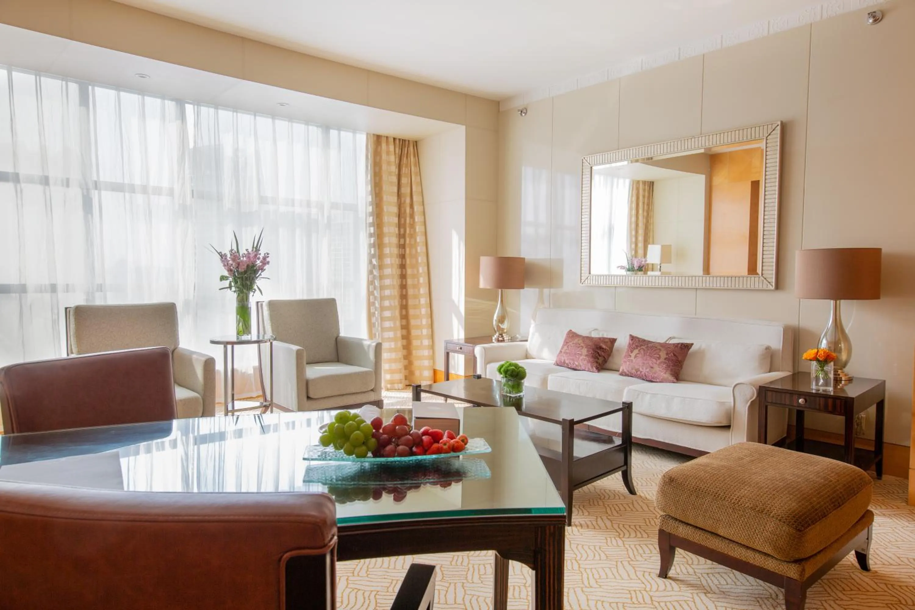 Dining area in The Ritz-Carlton Beijing, Financial Street