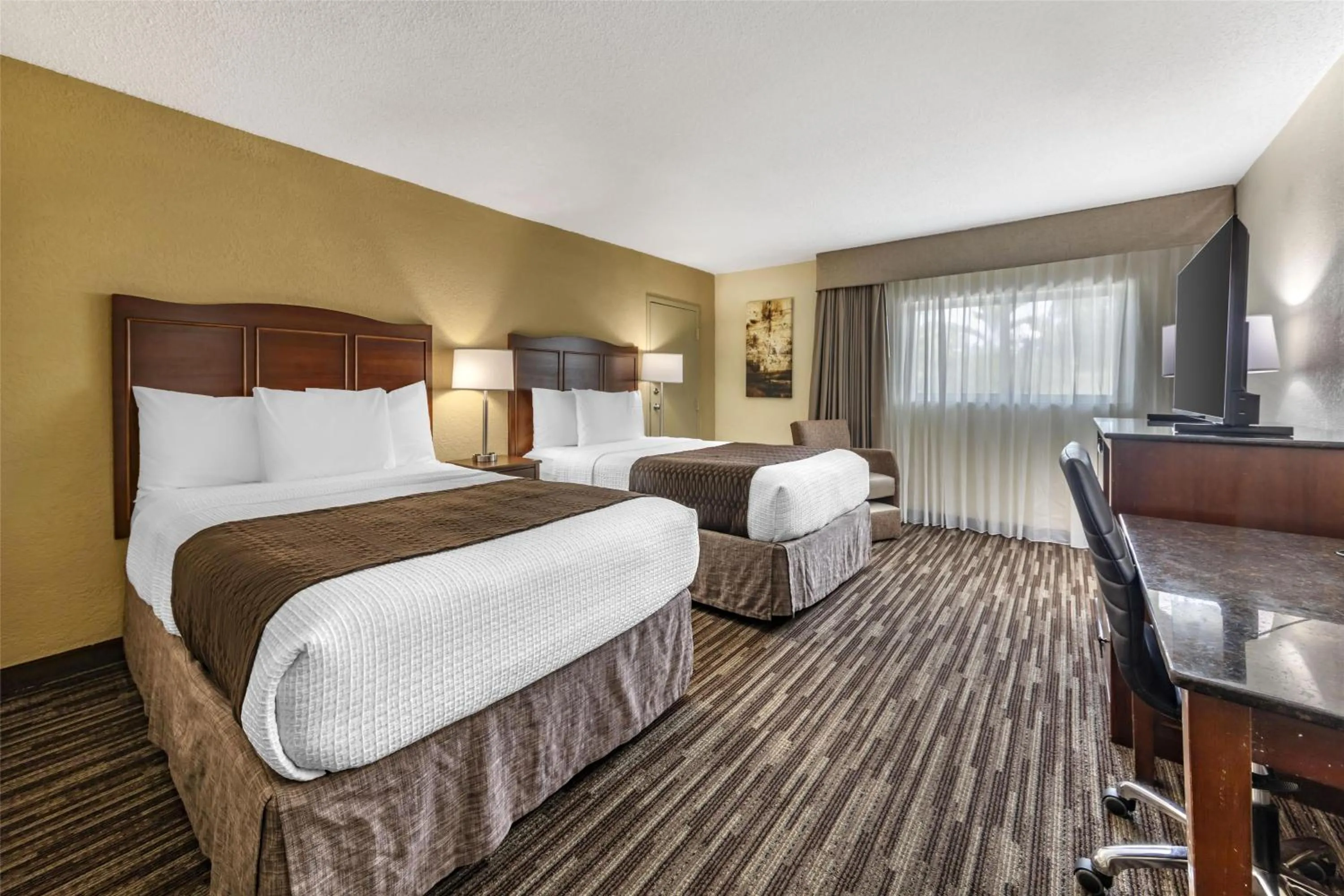 Bedroom, Bed in Best Western Plus North Miami-Bal Harbour