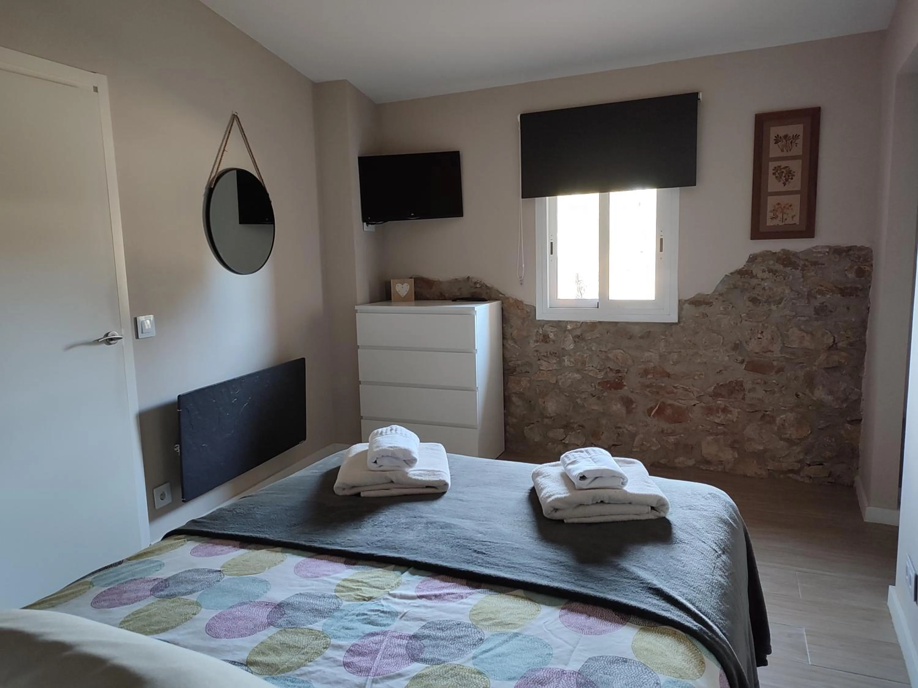 Bedroom, Bed in Can Costals Cerezo