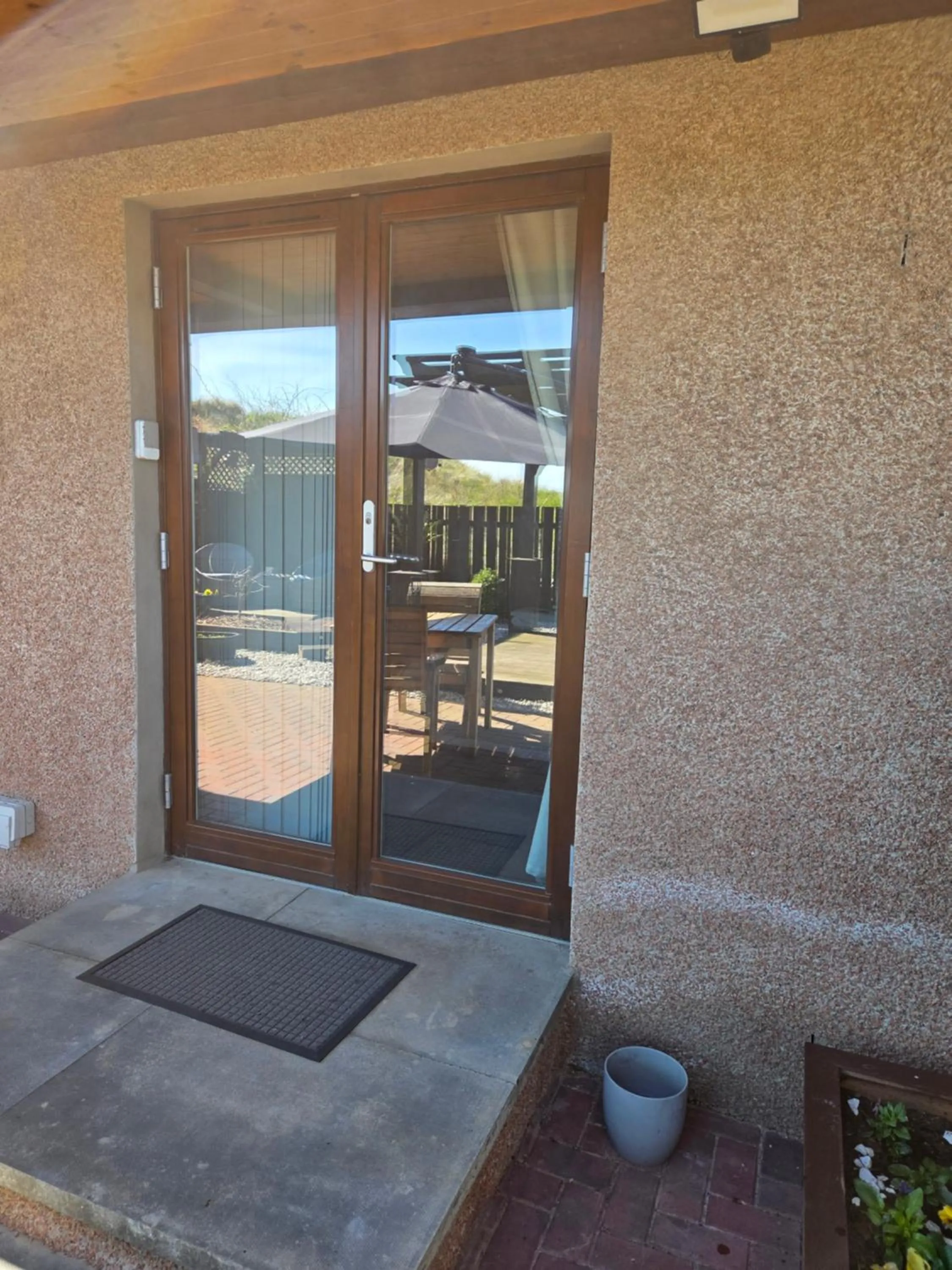 Patio in Room on the River