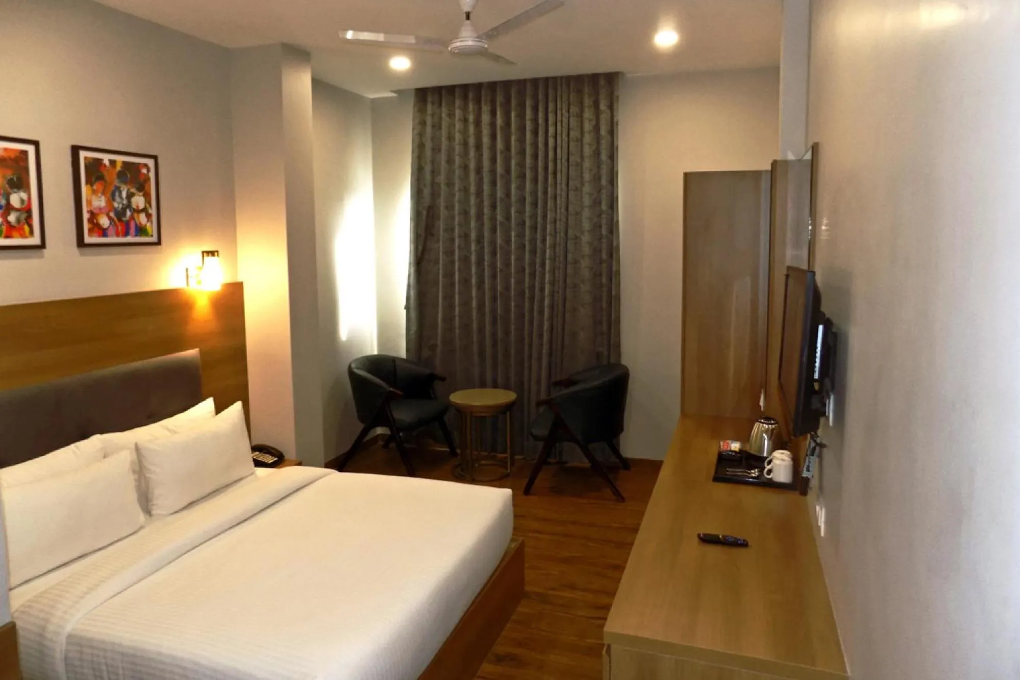 Bed in Hotel BMD The Grand